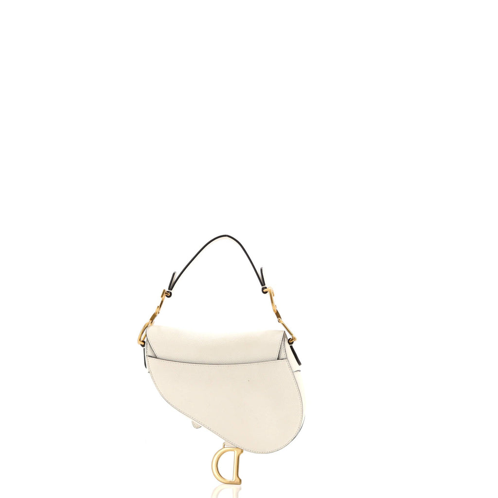 Saddle Handbag Leather Mini
