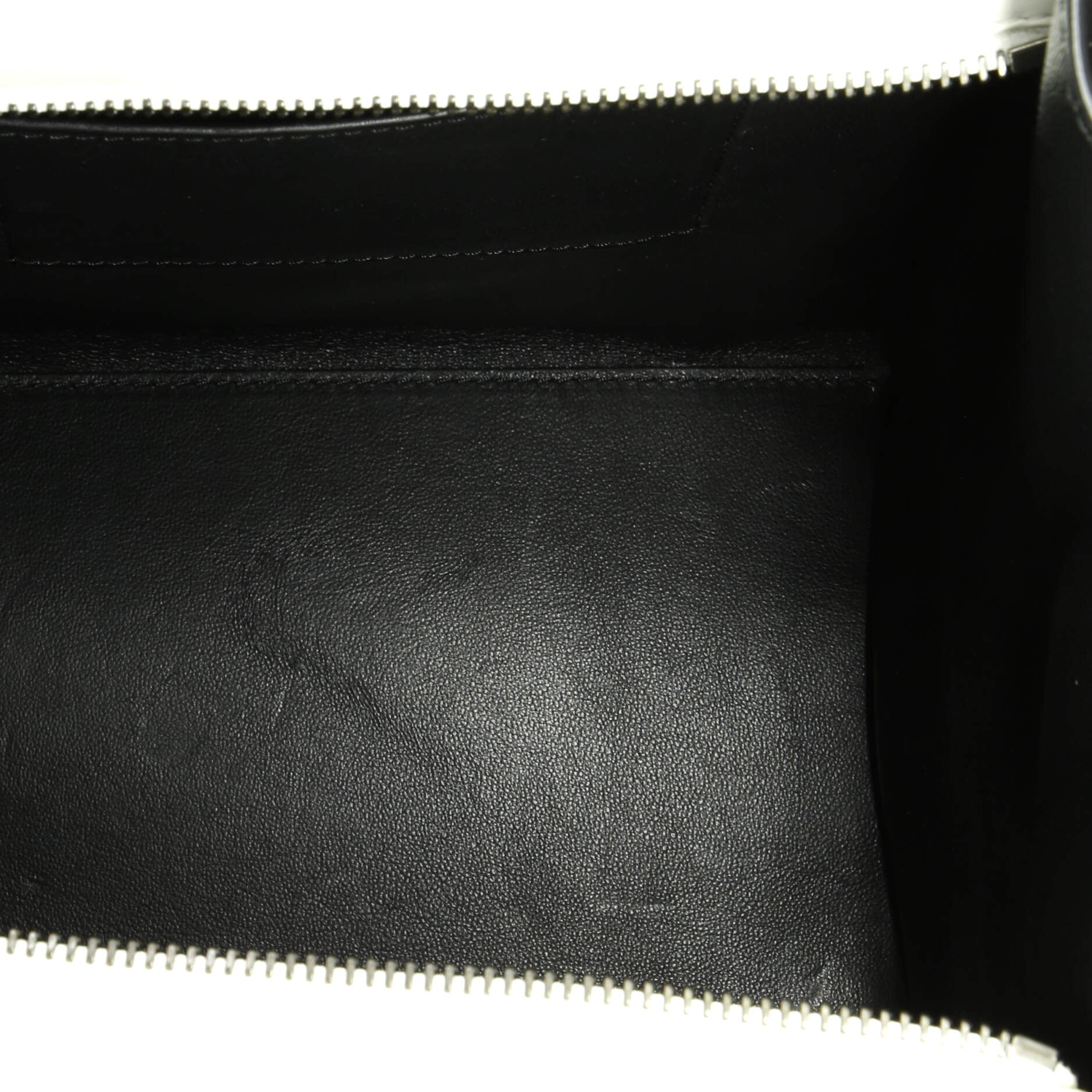 Tricolor Luggage Bag Leather Mini