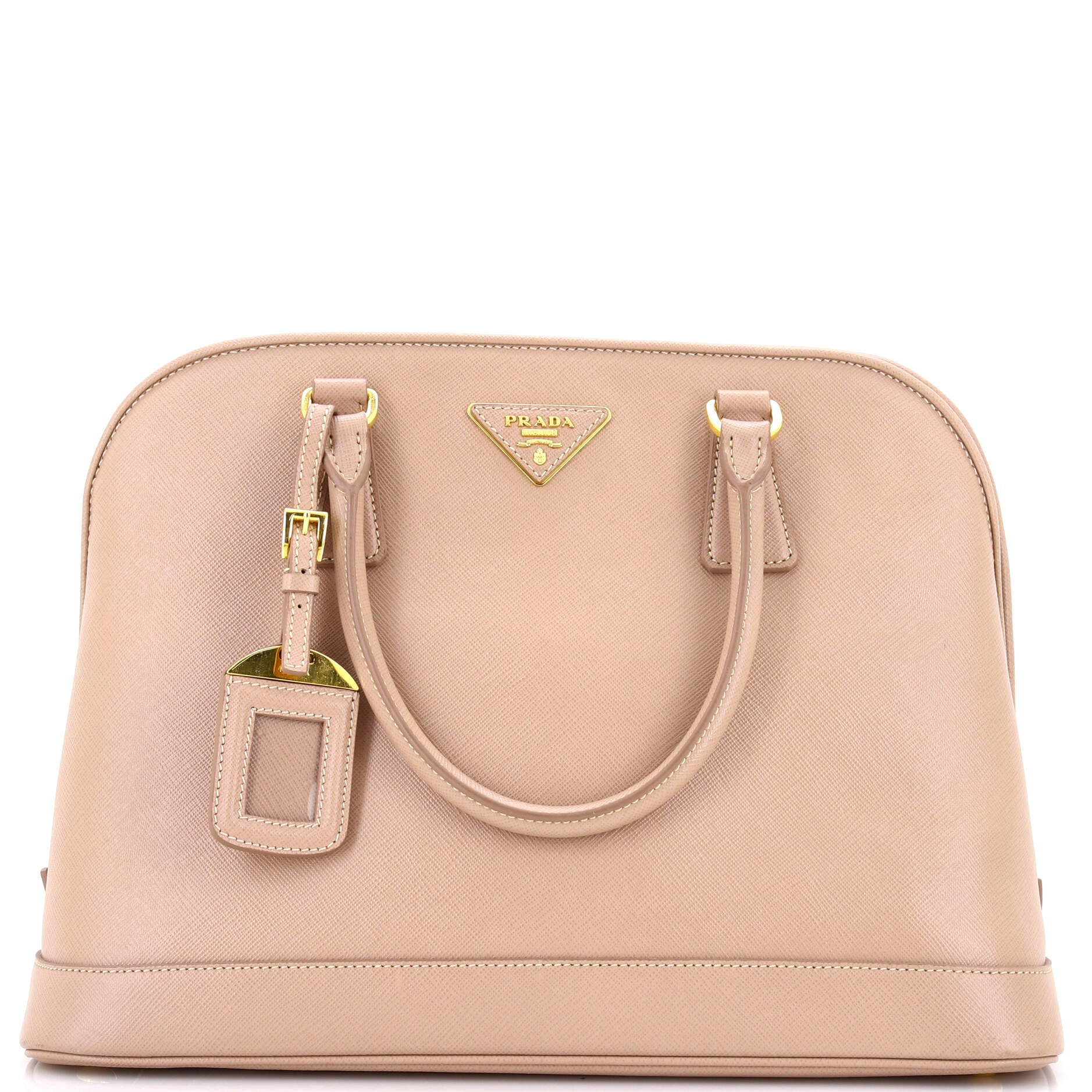 Open Promenade Bag Saffiano Leather Large