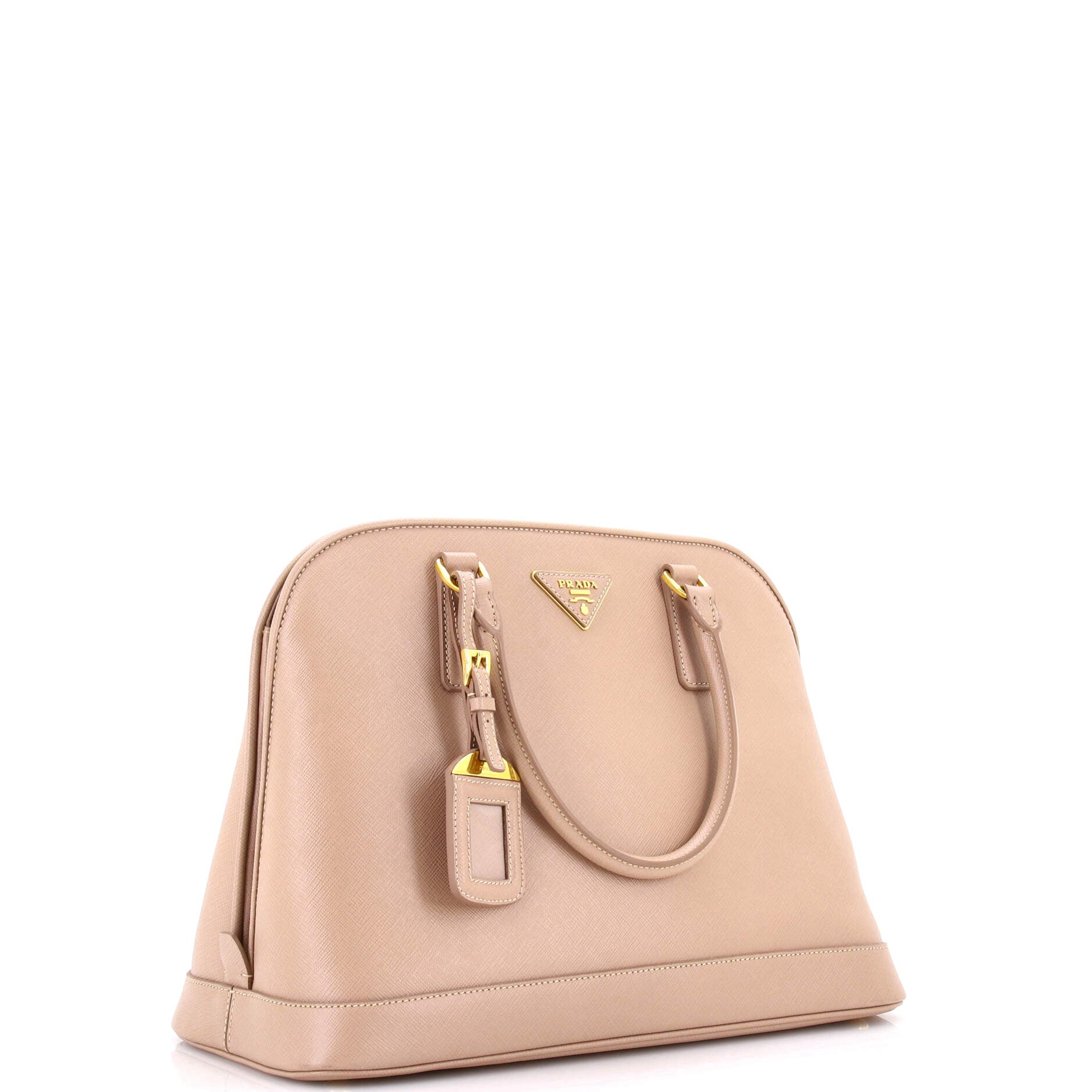 Open Promenade Bag Saffiano Leather Large