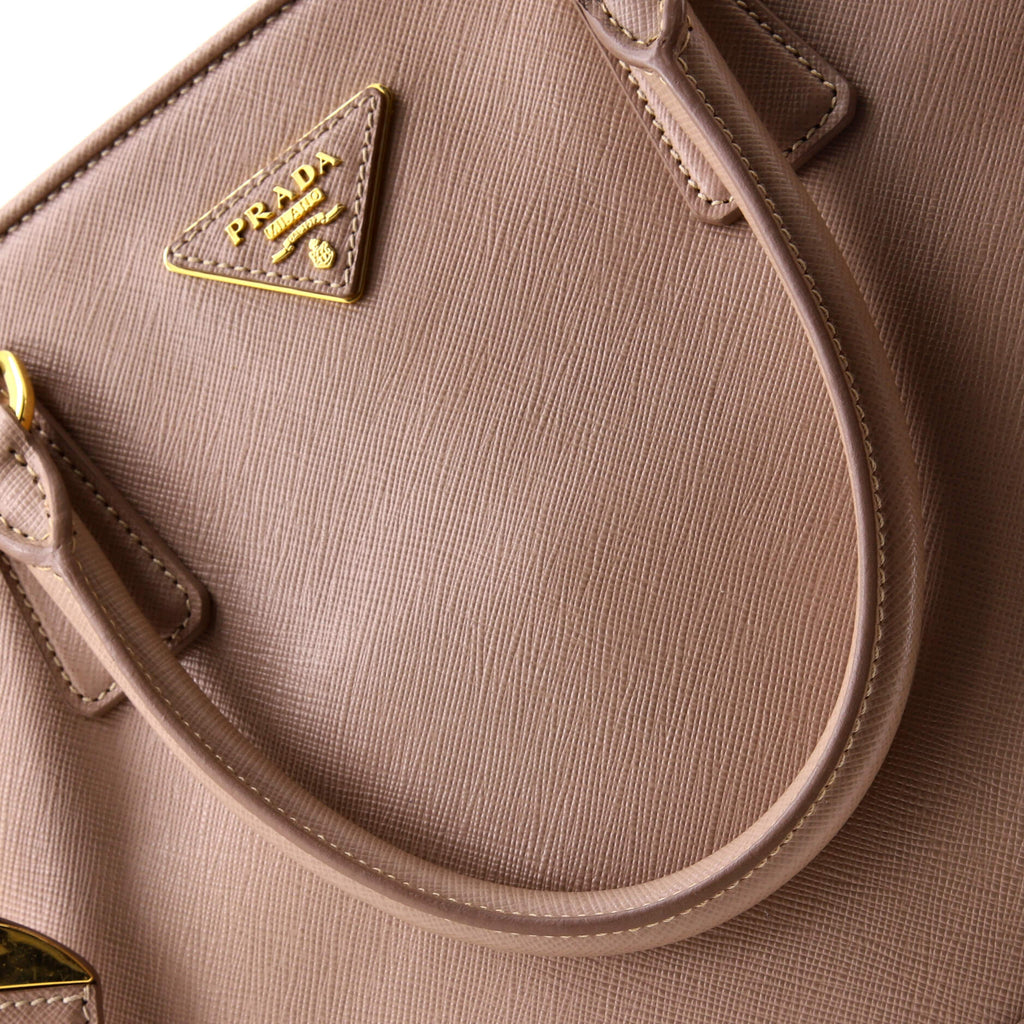 Open Promenade Bag Saffiano Leather Large