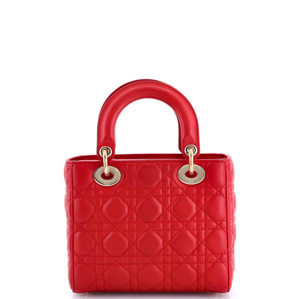 My Lady Dior Bag Cannage Quilt Lambskin