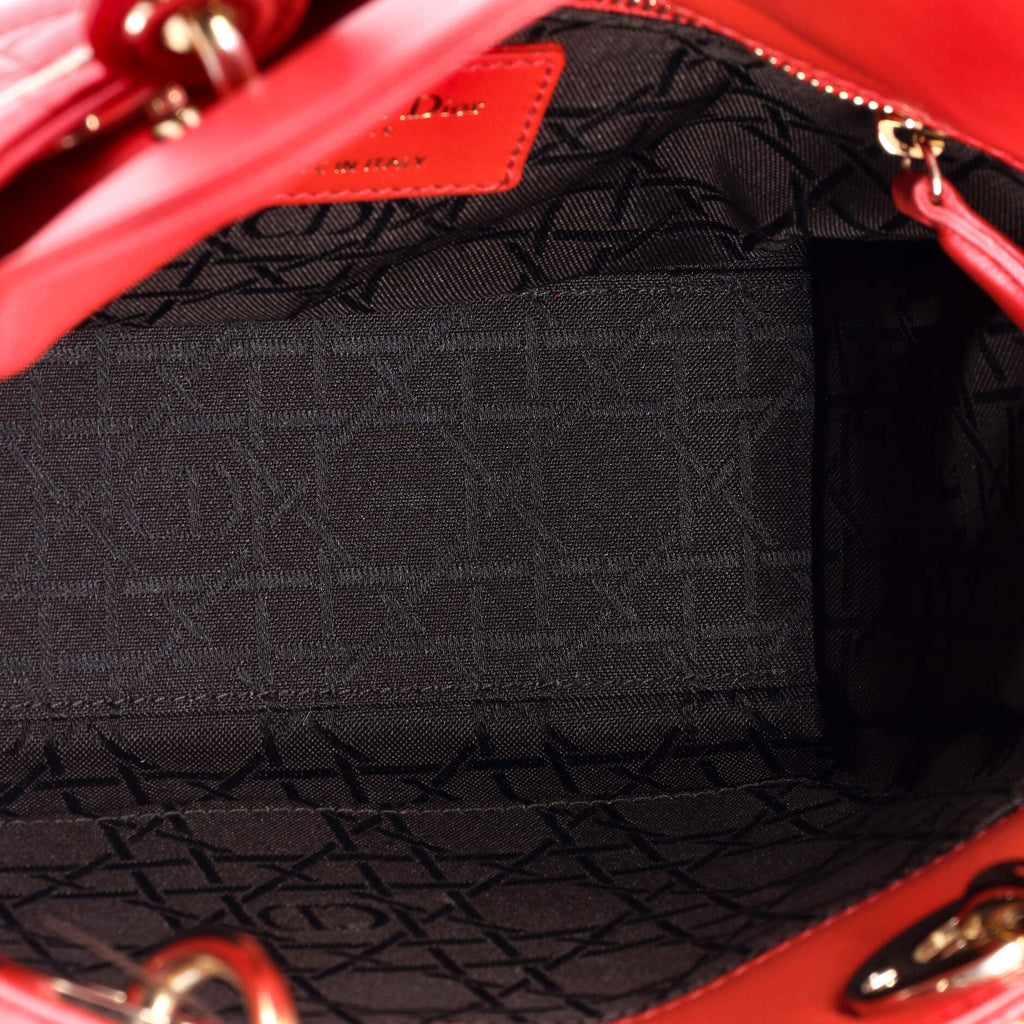 My Lady Dior Bag Cannage Quilt Lambskin