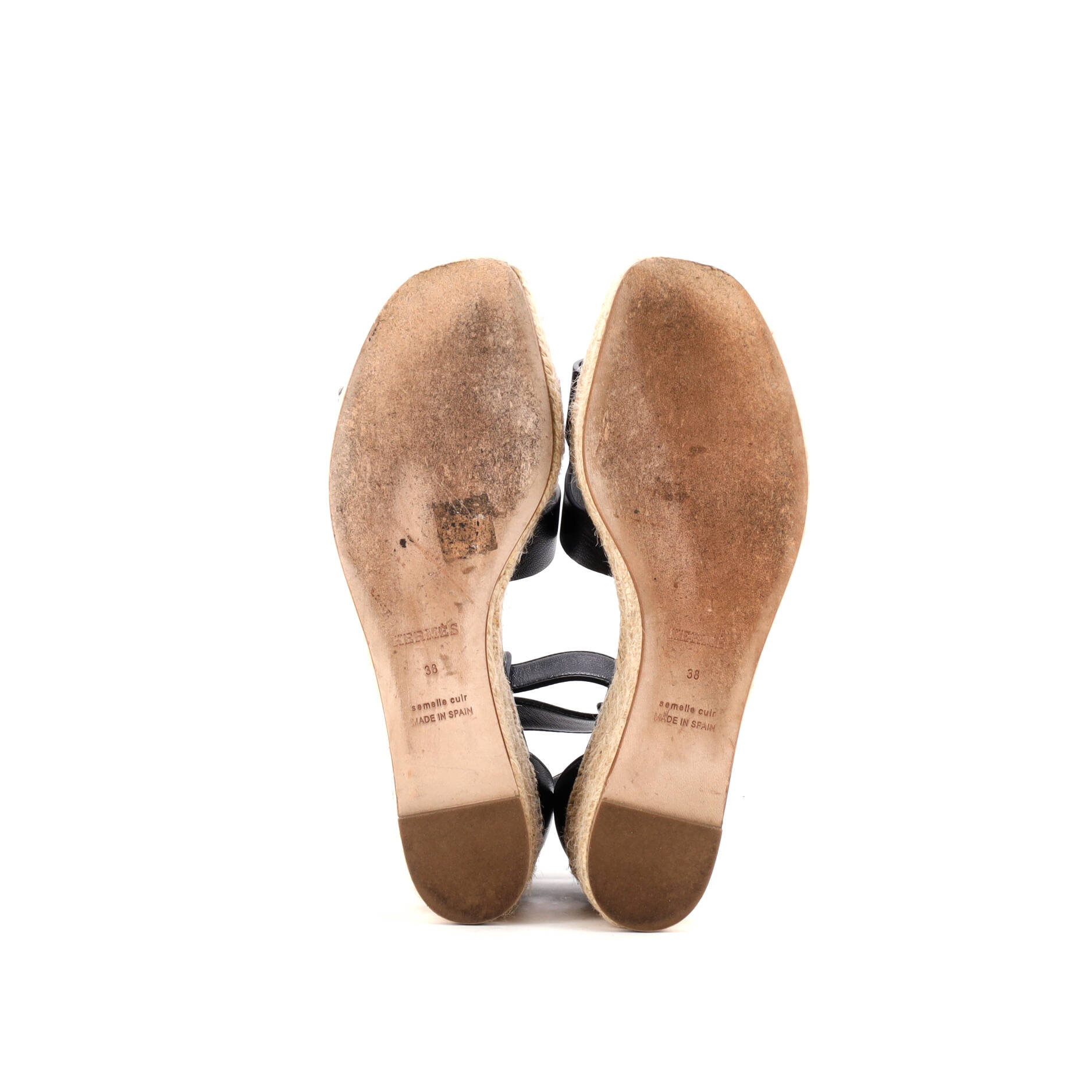Women's Elda Wedge Espadrilles Leather