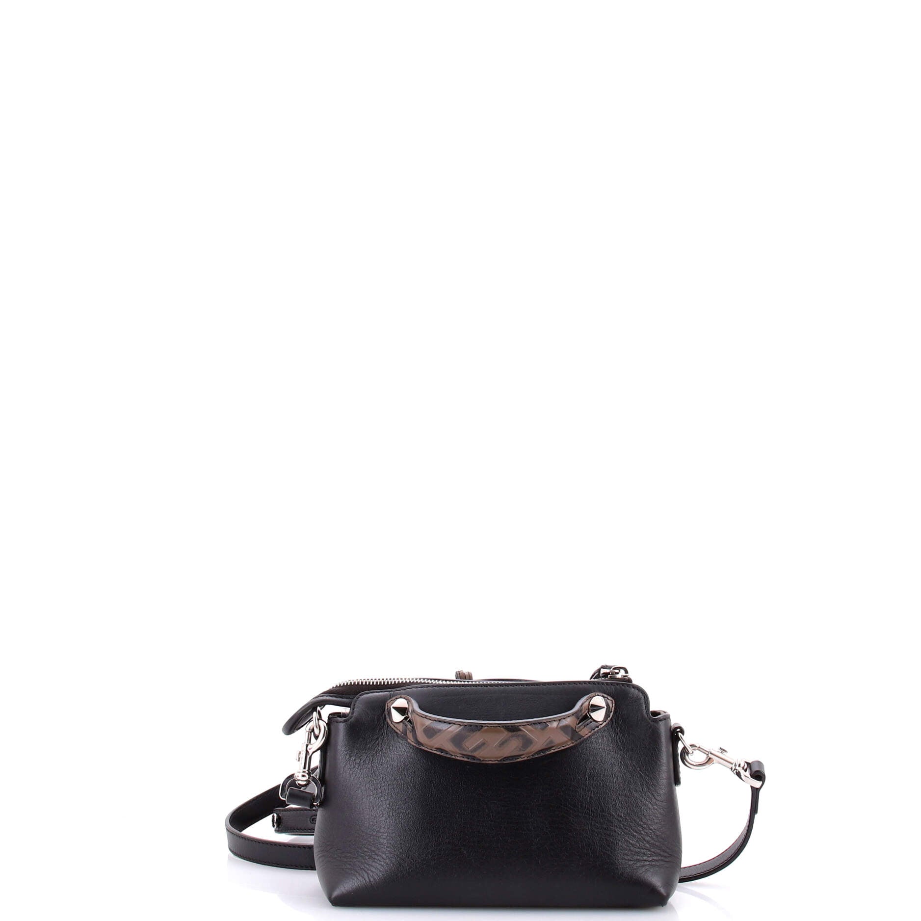 By The Way Satchel Leather with Zucca Embossed Detail Mini