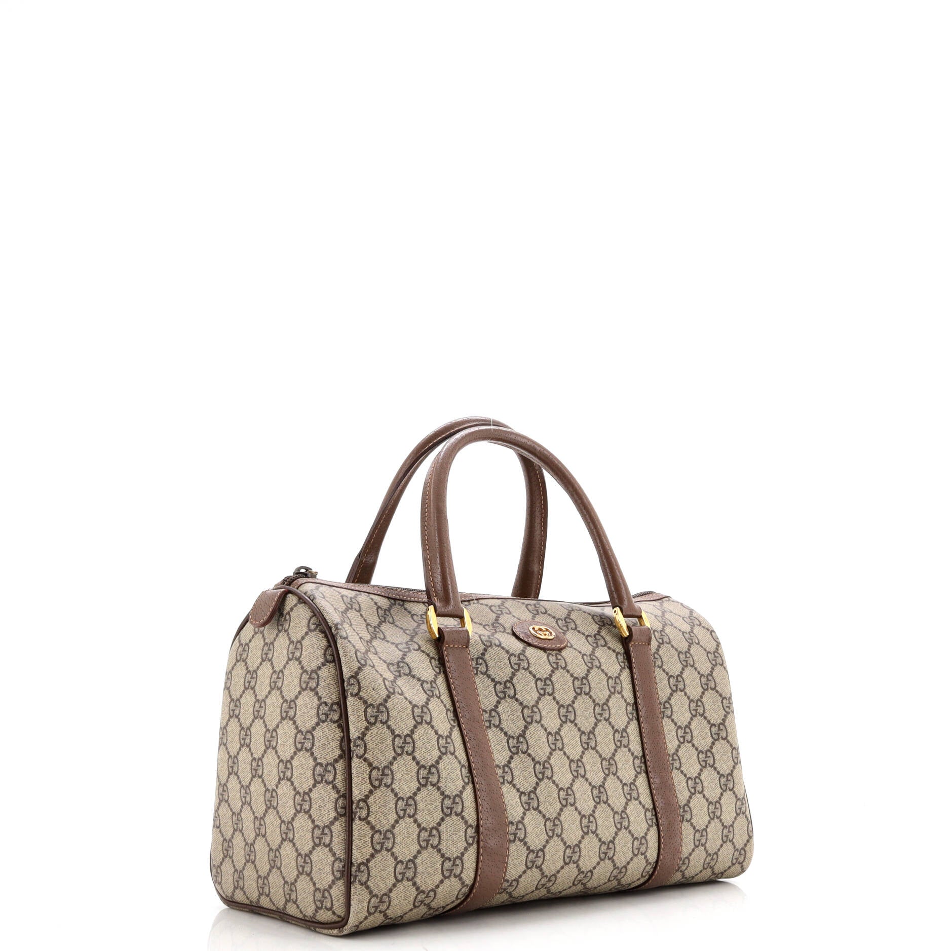 Joy Boston Bag GG Coated Canvas Medium