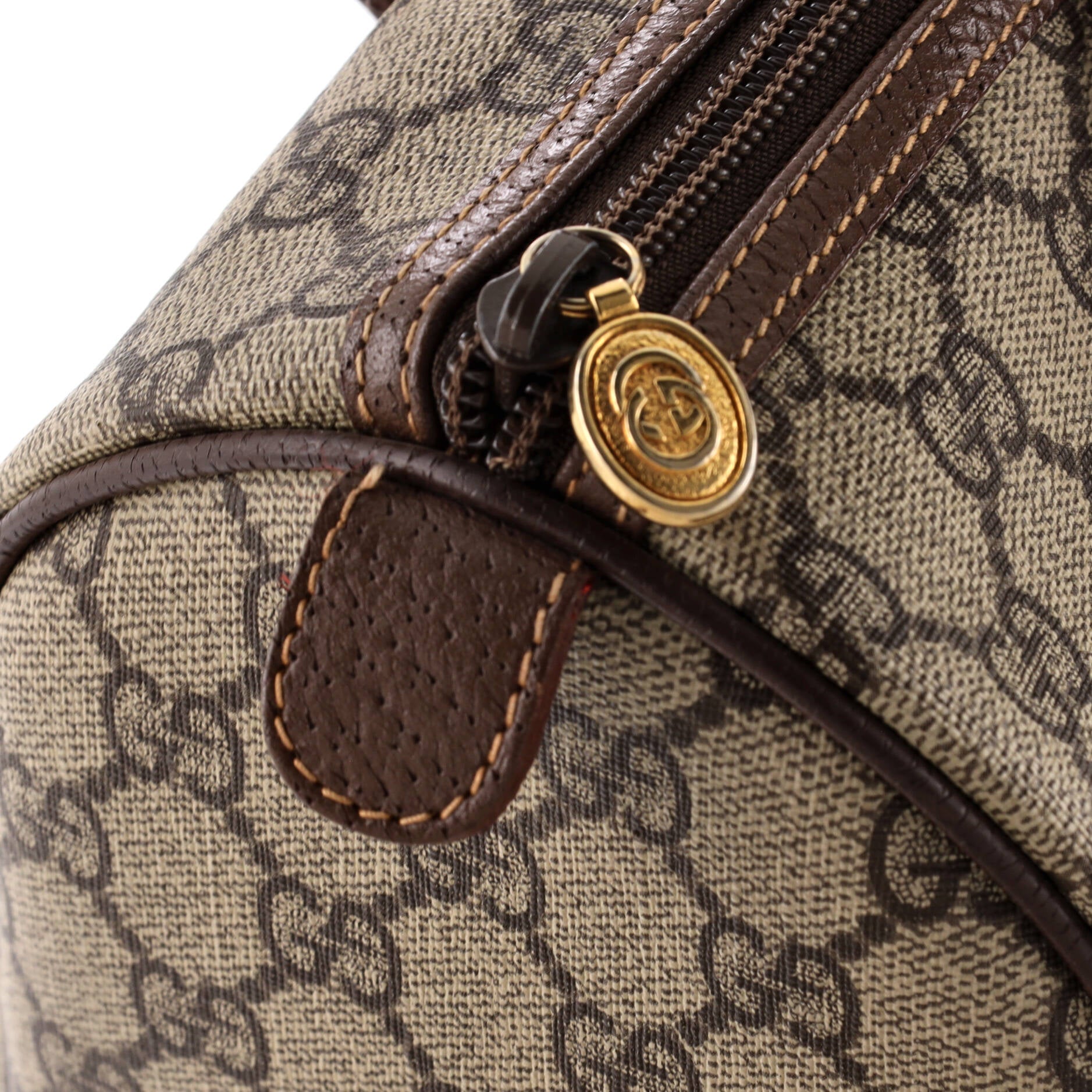 Joy Boston Bag GG Coated Canvas Medium