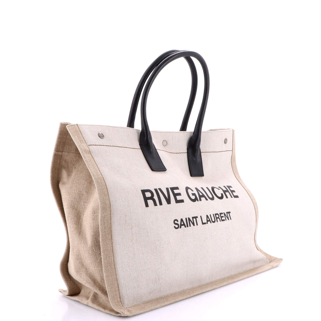 Rive Gauche Shopper Tote Canvas Large