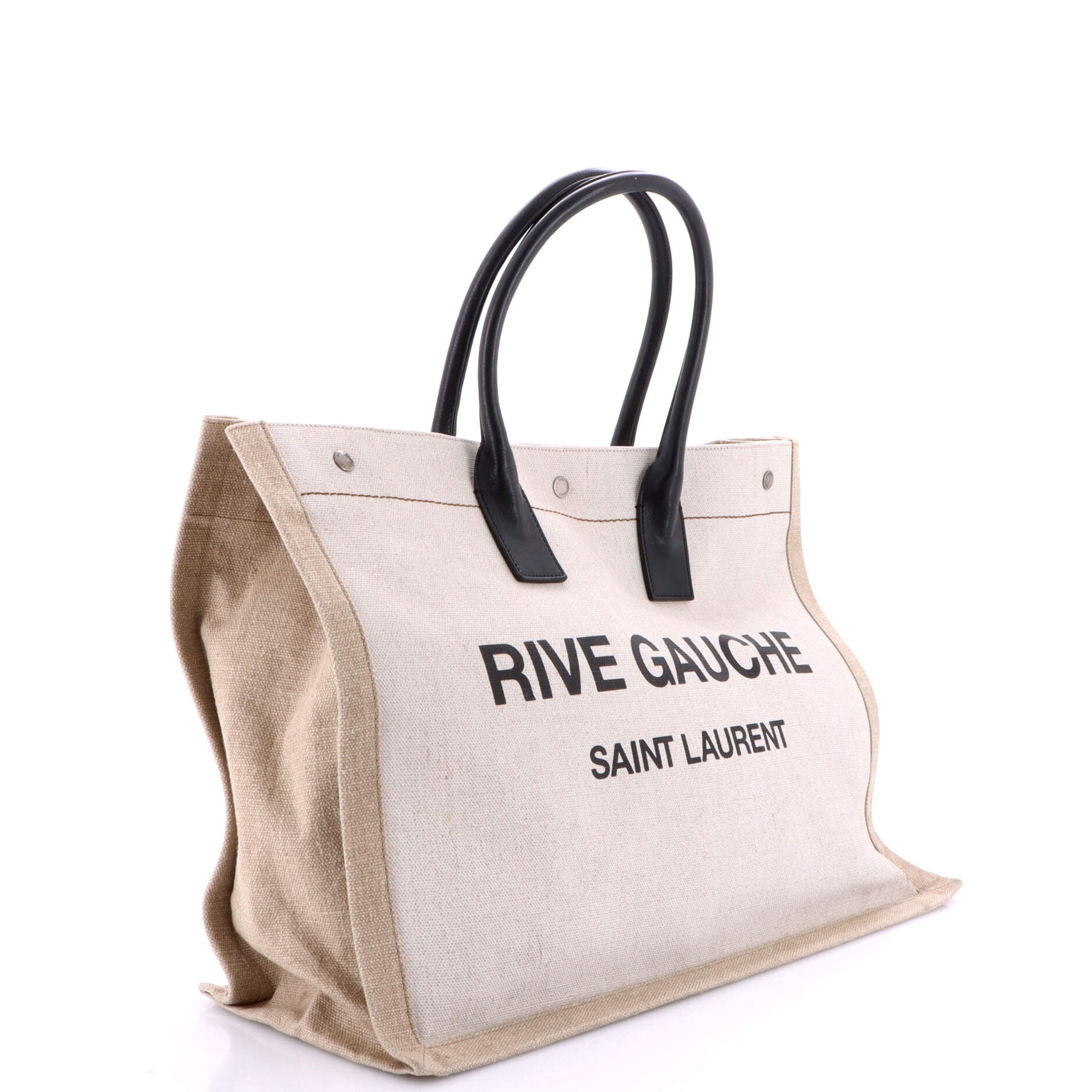 Rive Gauche Shopper Tote Canvas Large