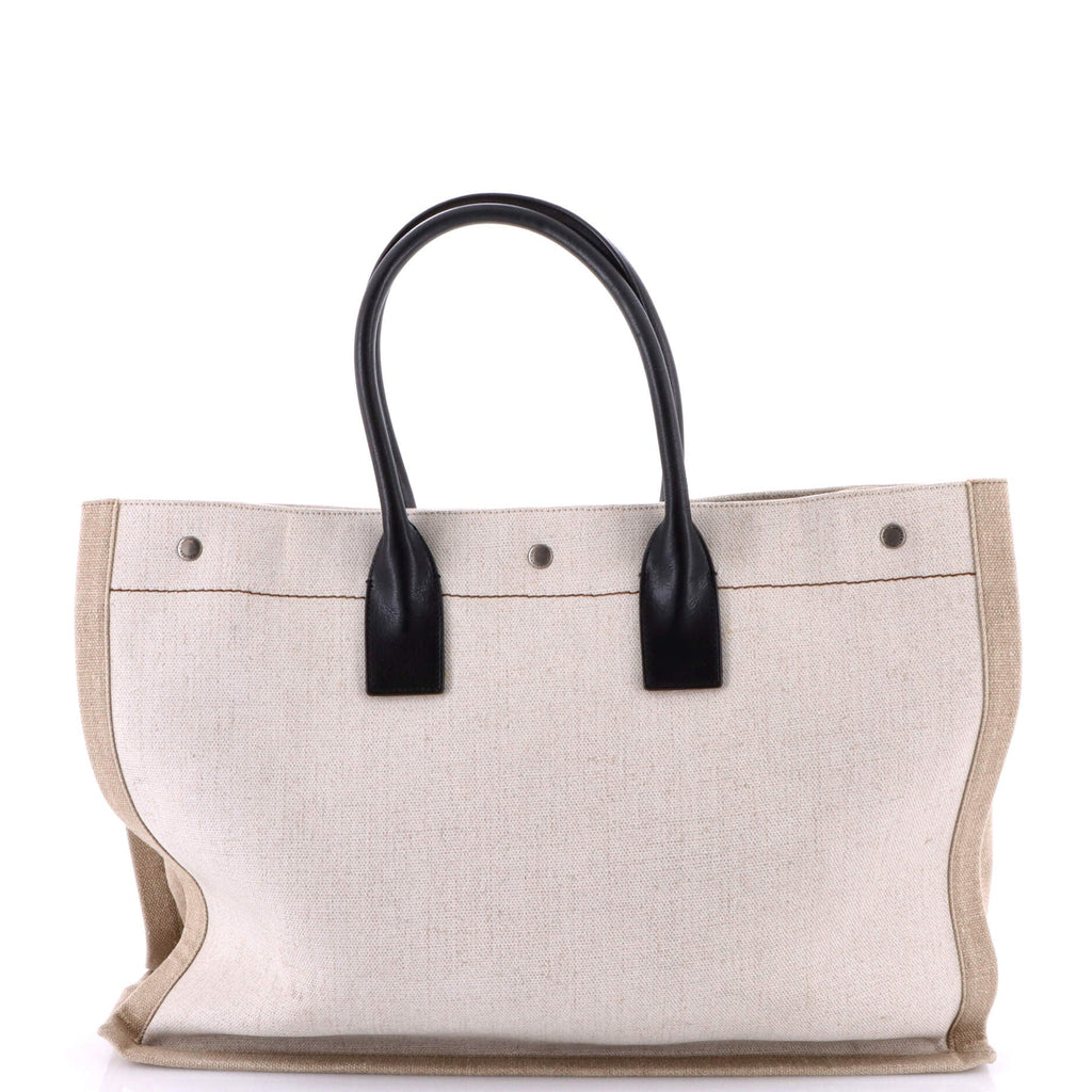 Rive Gauche Shopper Tote Canvas Large
