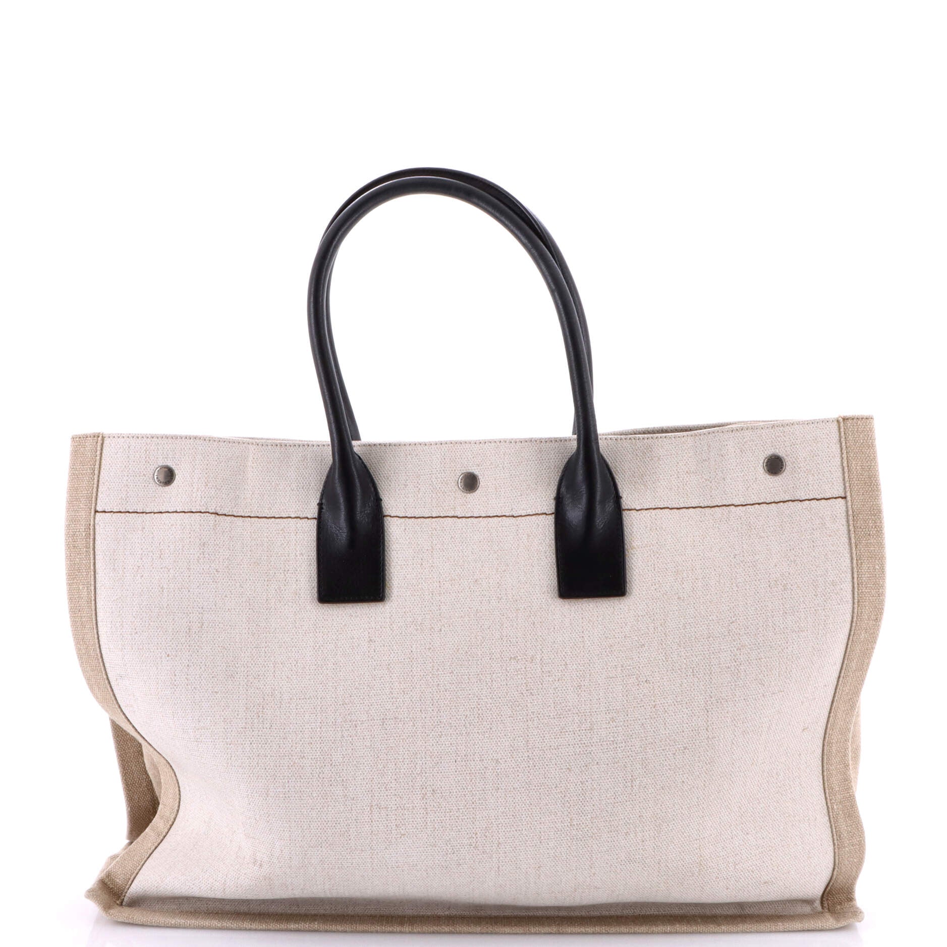 Rive Gauche Shopper Tote Canvas Large