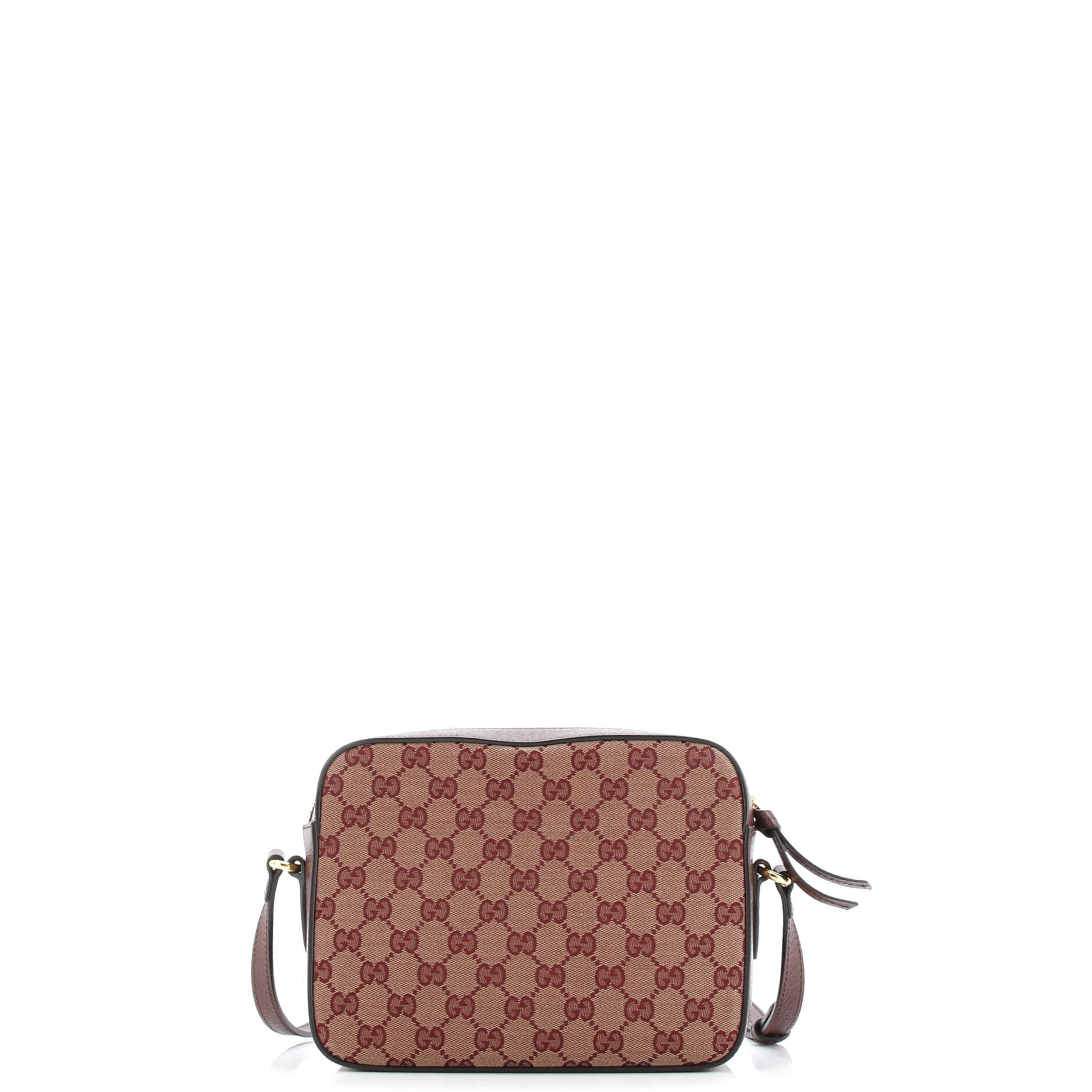 Horsebit 1955 Flap Pocket Camera Bag GG Canvas and Leather Small