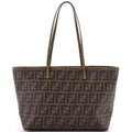 Roll Tote Zucca Coated Canvas Medium