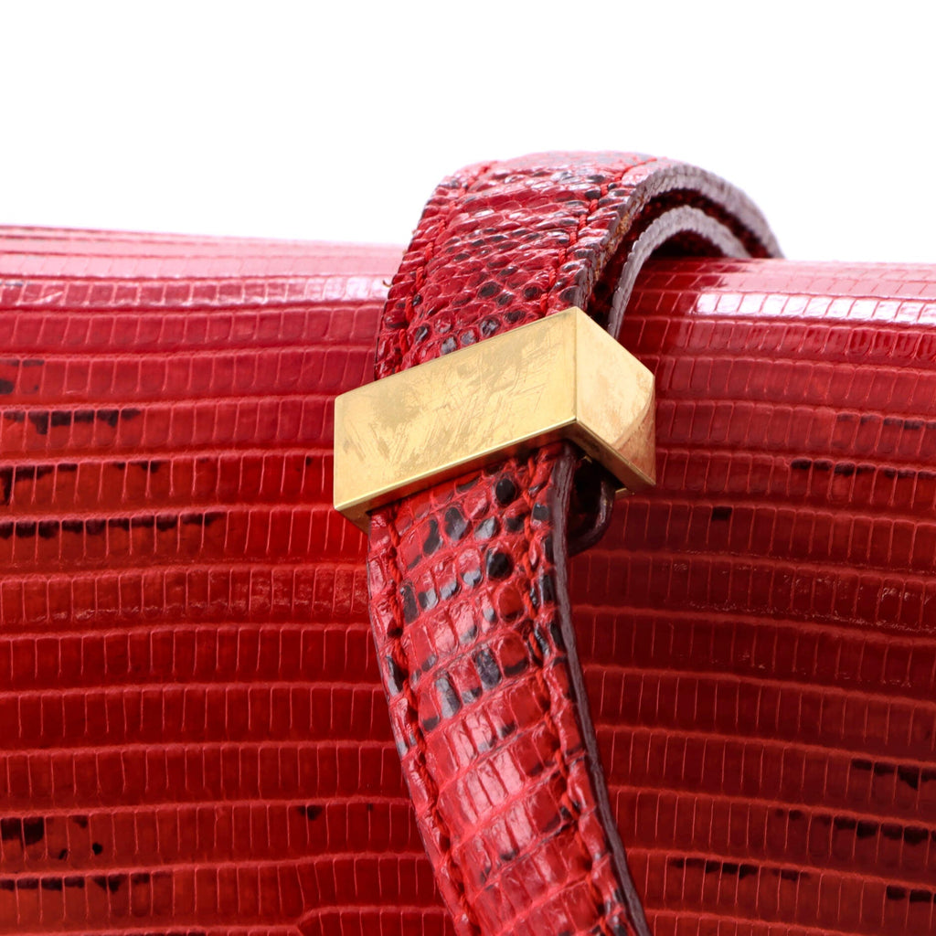 Classic Box Bag Lizard Medium
