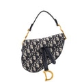 Saddle Handbag Oblique Canvas Mini