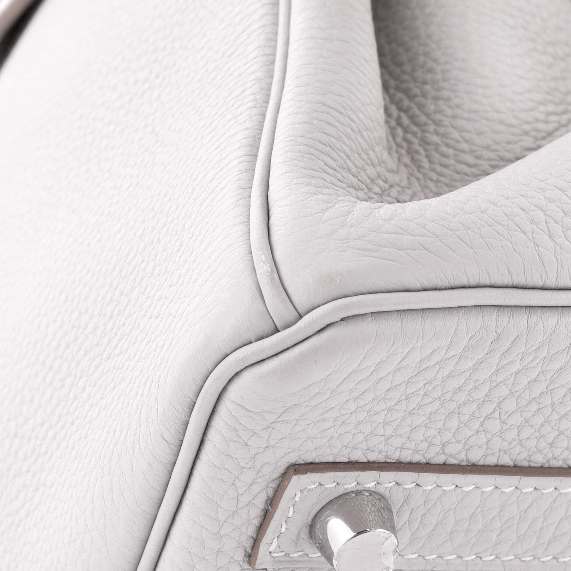 Birkin Handbag Grey Togo with Palladium Hardware 30