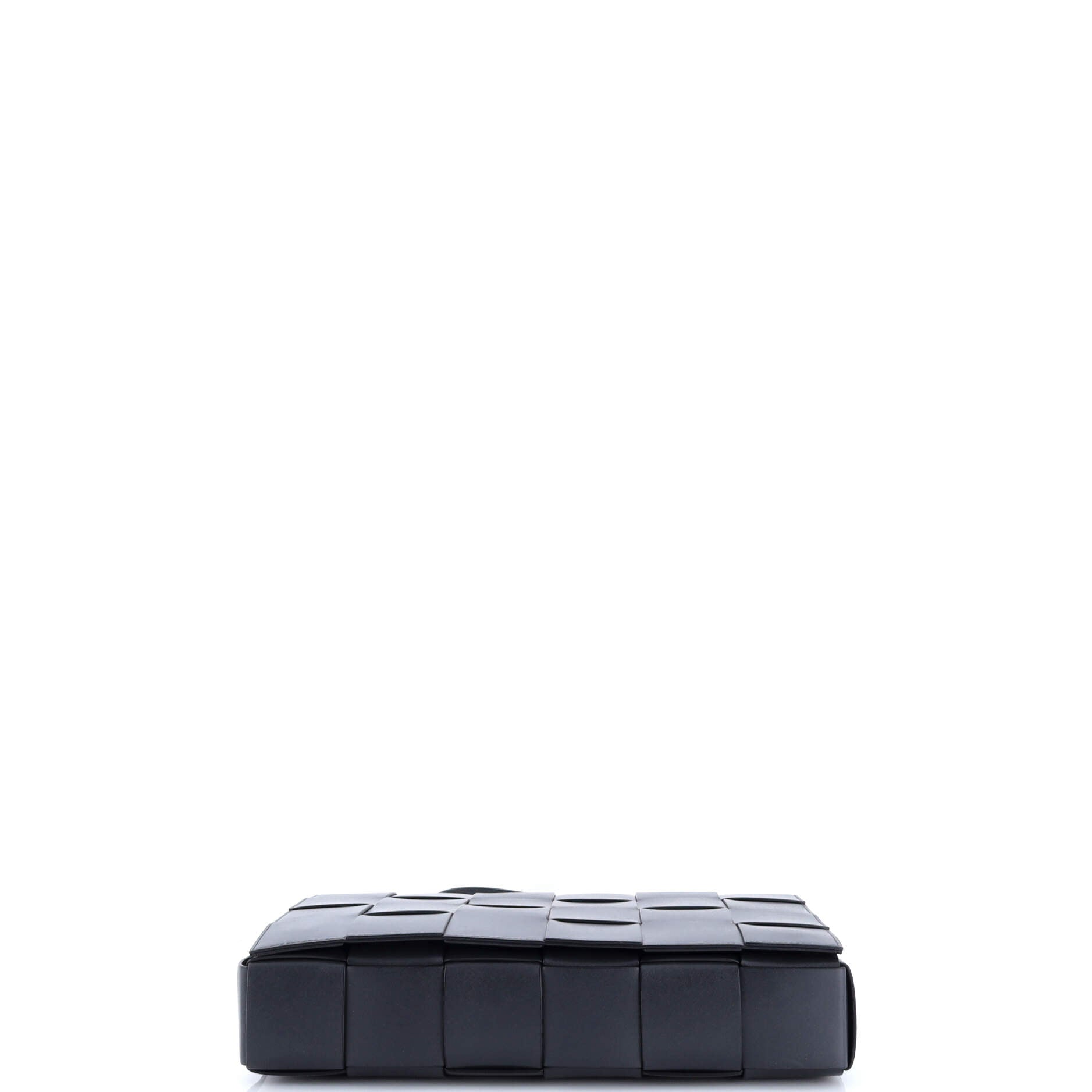 Cassette Messenger Bag Maxi Intrecciato Leather Medium