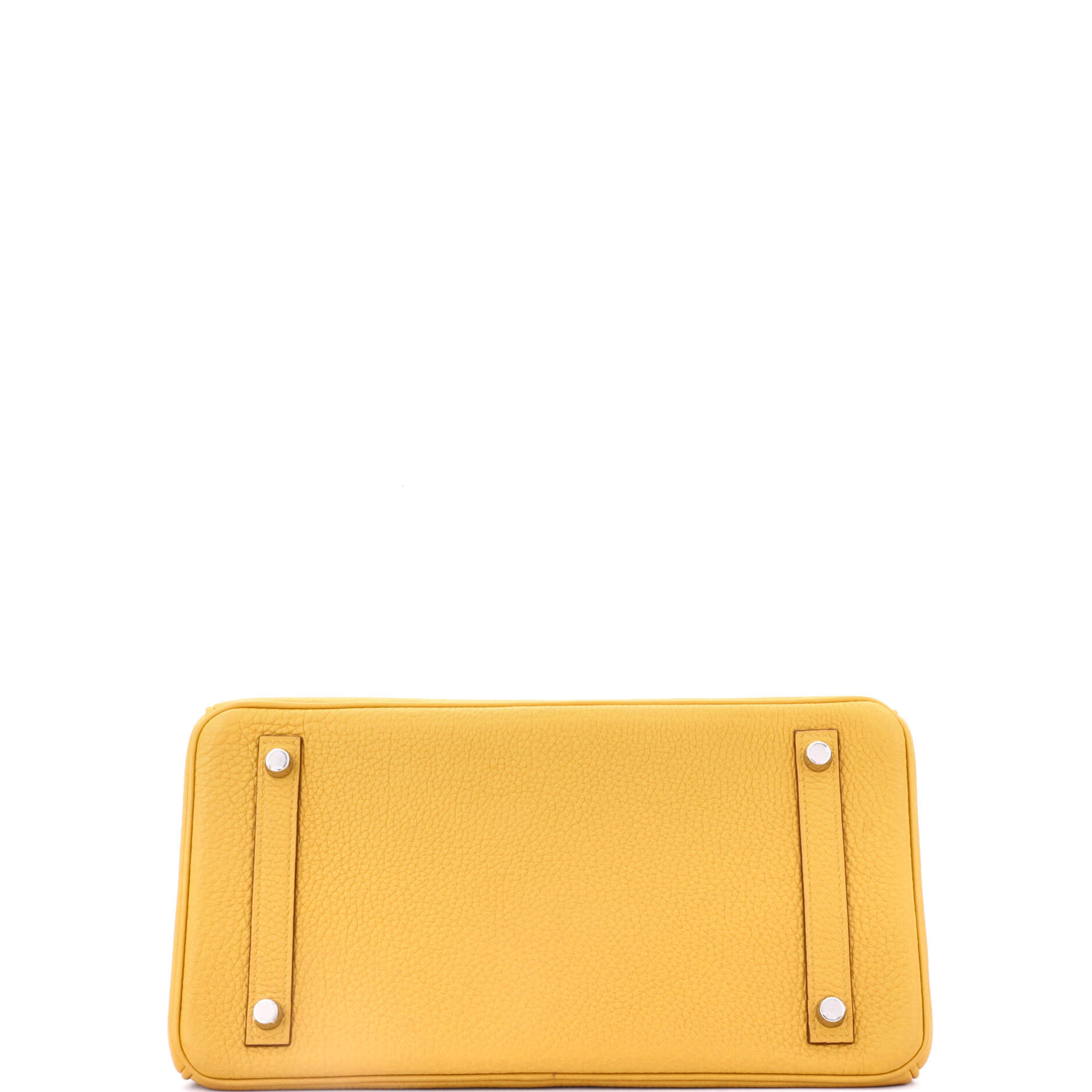Birkin Handbag Jaune Ambre Togo with Palladium Hardware 30