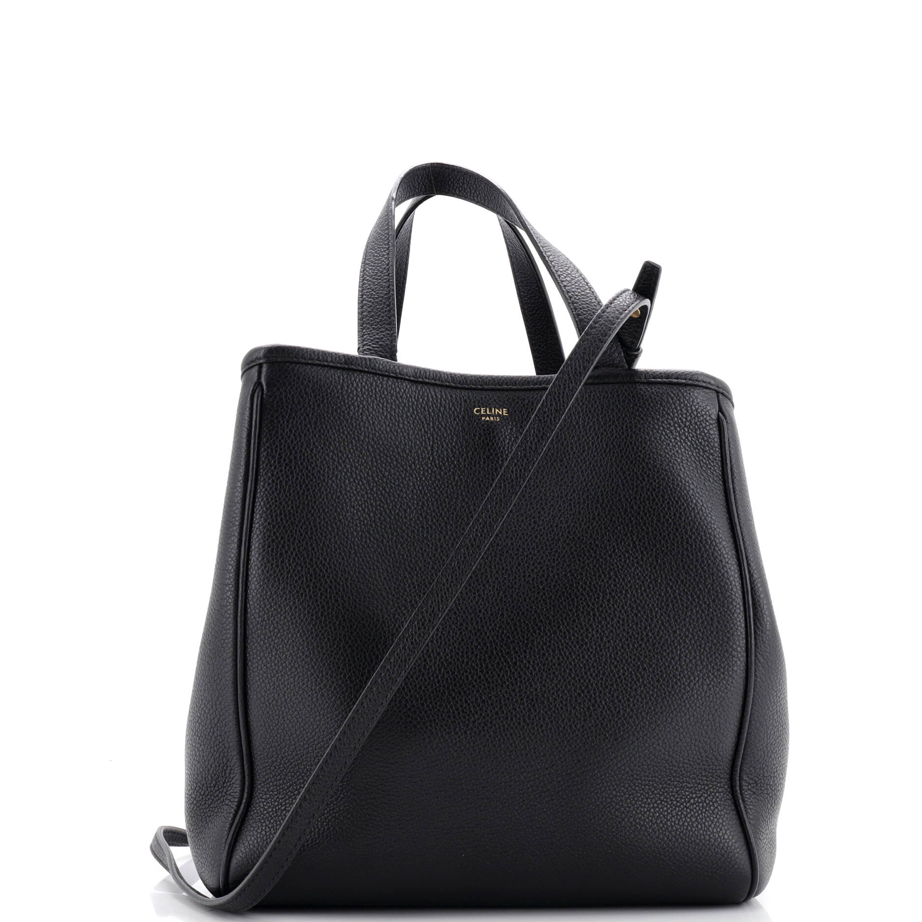 Folded Cabas Leather Small