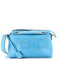 Logo By The Way Satchel Stitched Leather Medium