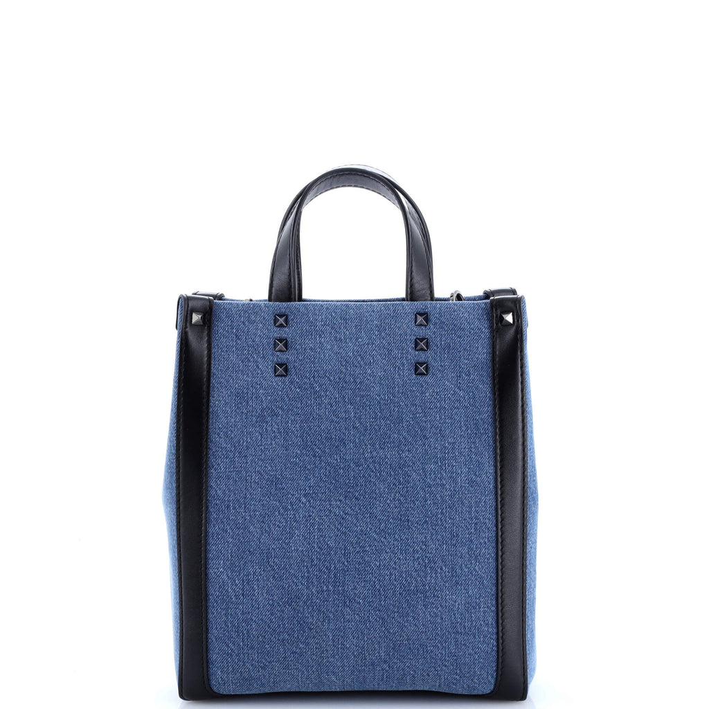 Grande Plage VLTN Tote Denim Mini