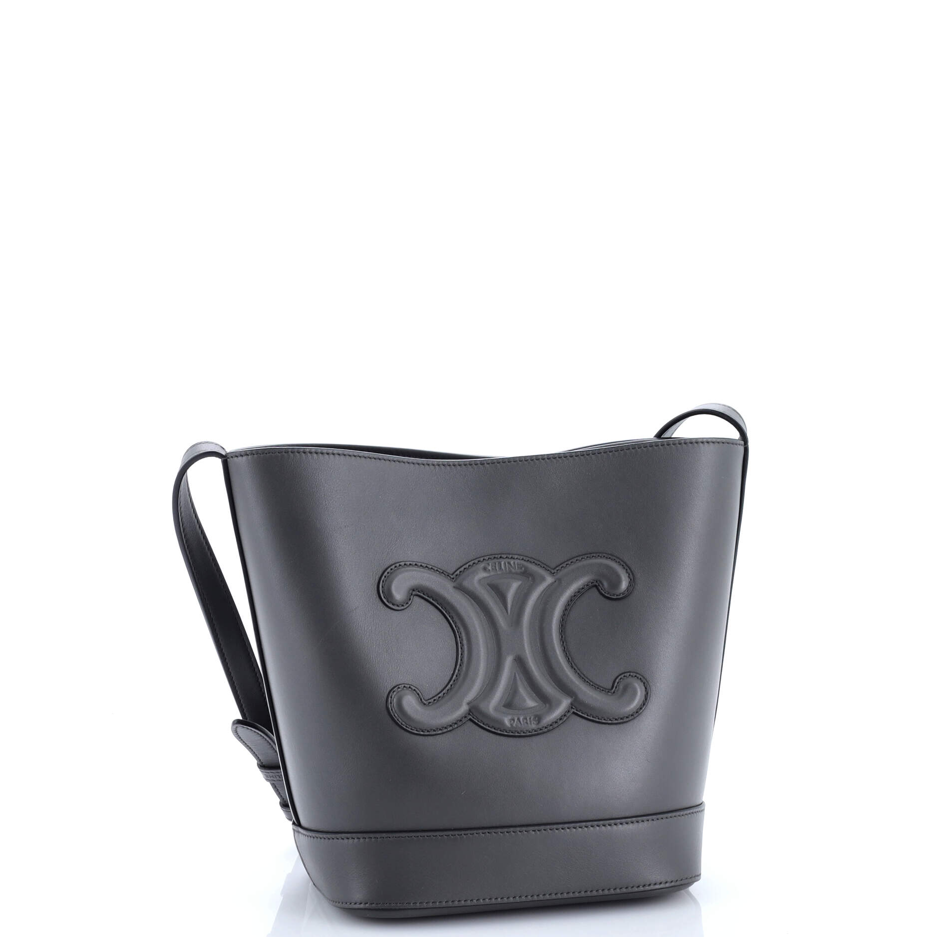 Cuir Triomphe Bucket Bag Leather Small