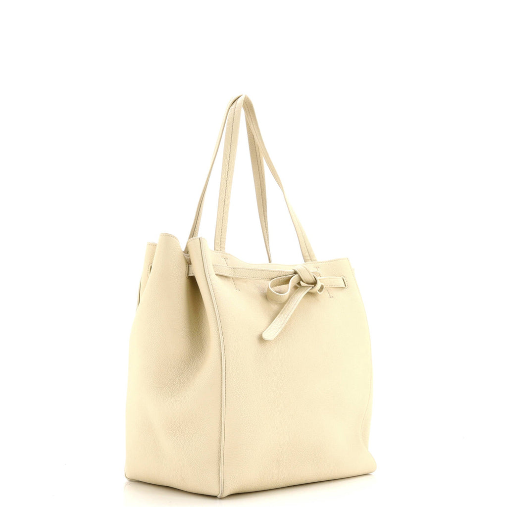 Phantom Tie Cabas Tote Leather Small