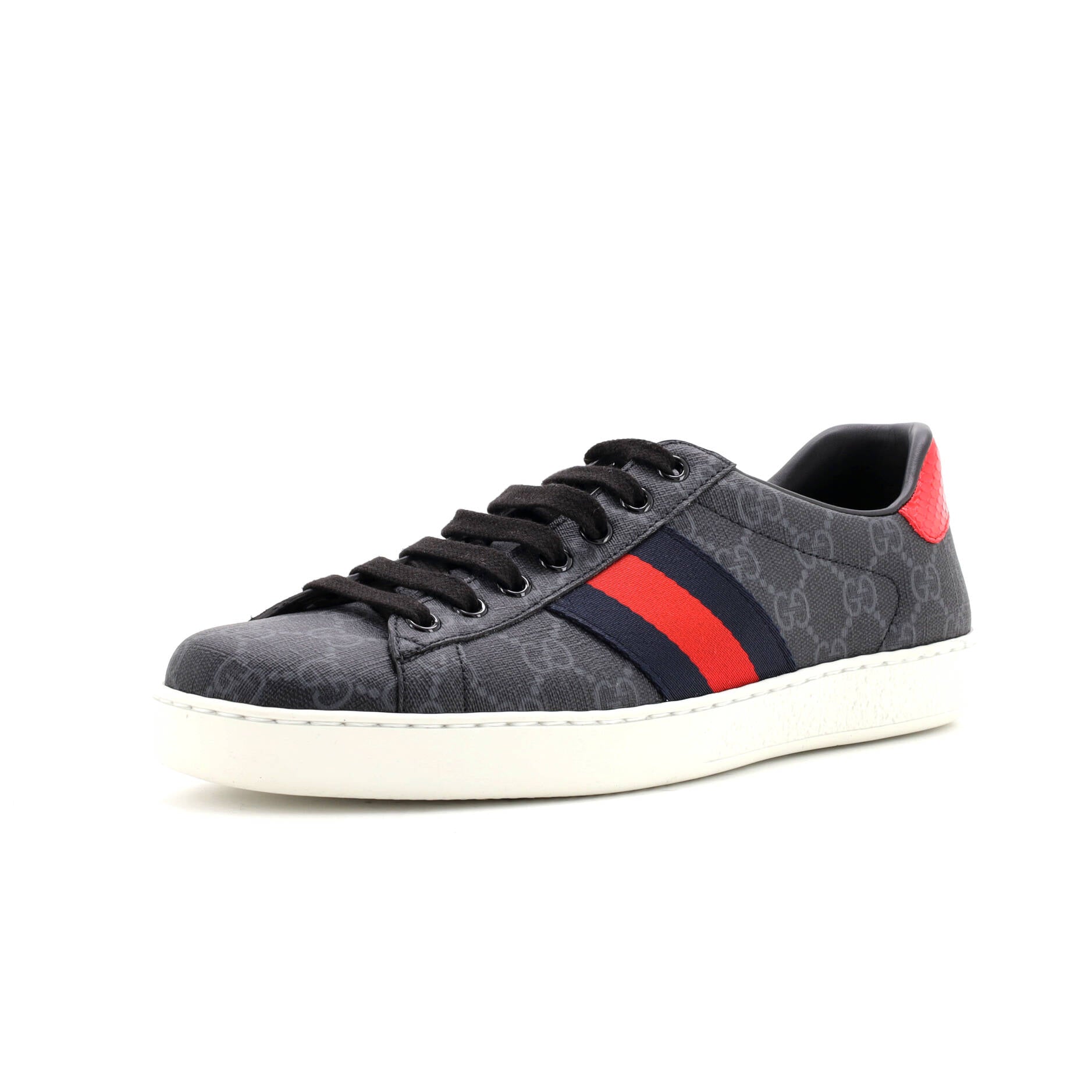 Ace Sneakers GG Coated Canvas
