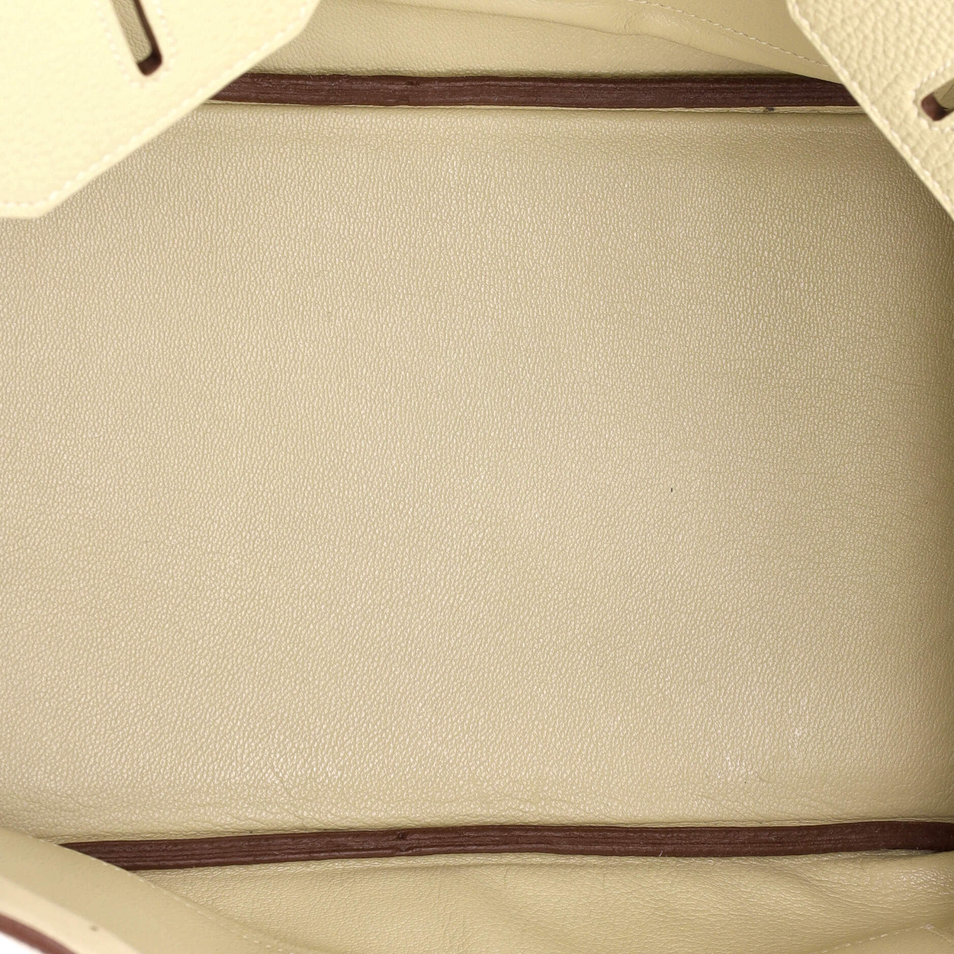 Birkin Handbag Light Clemence with Palladium Hardware 35