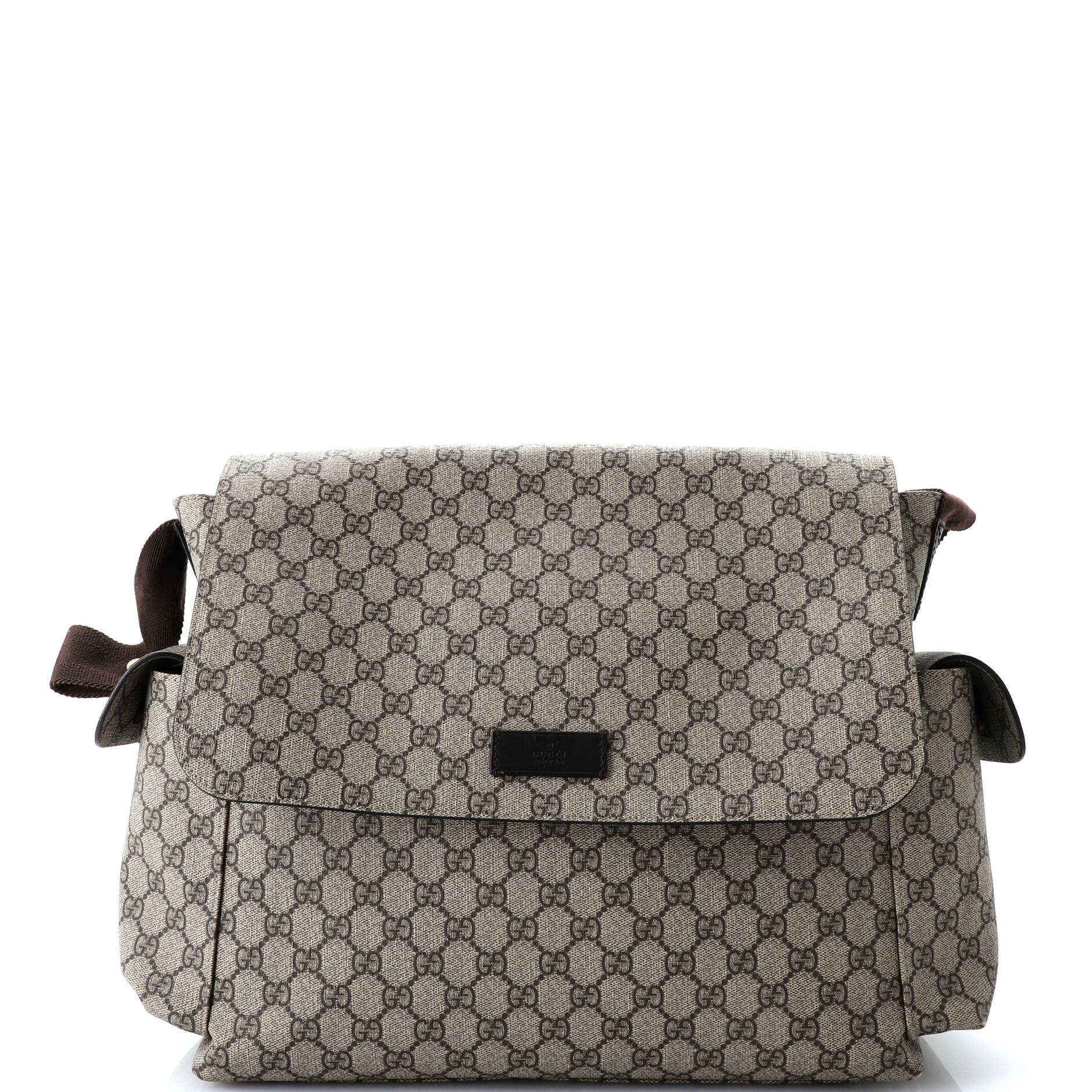 Diaper Bag GG Coated Canvas