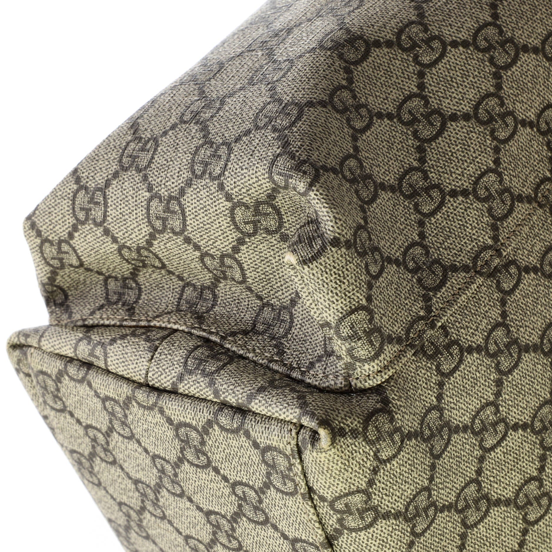 Diaper Bag GG Coated Canvas