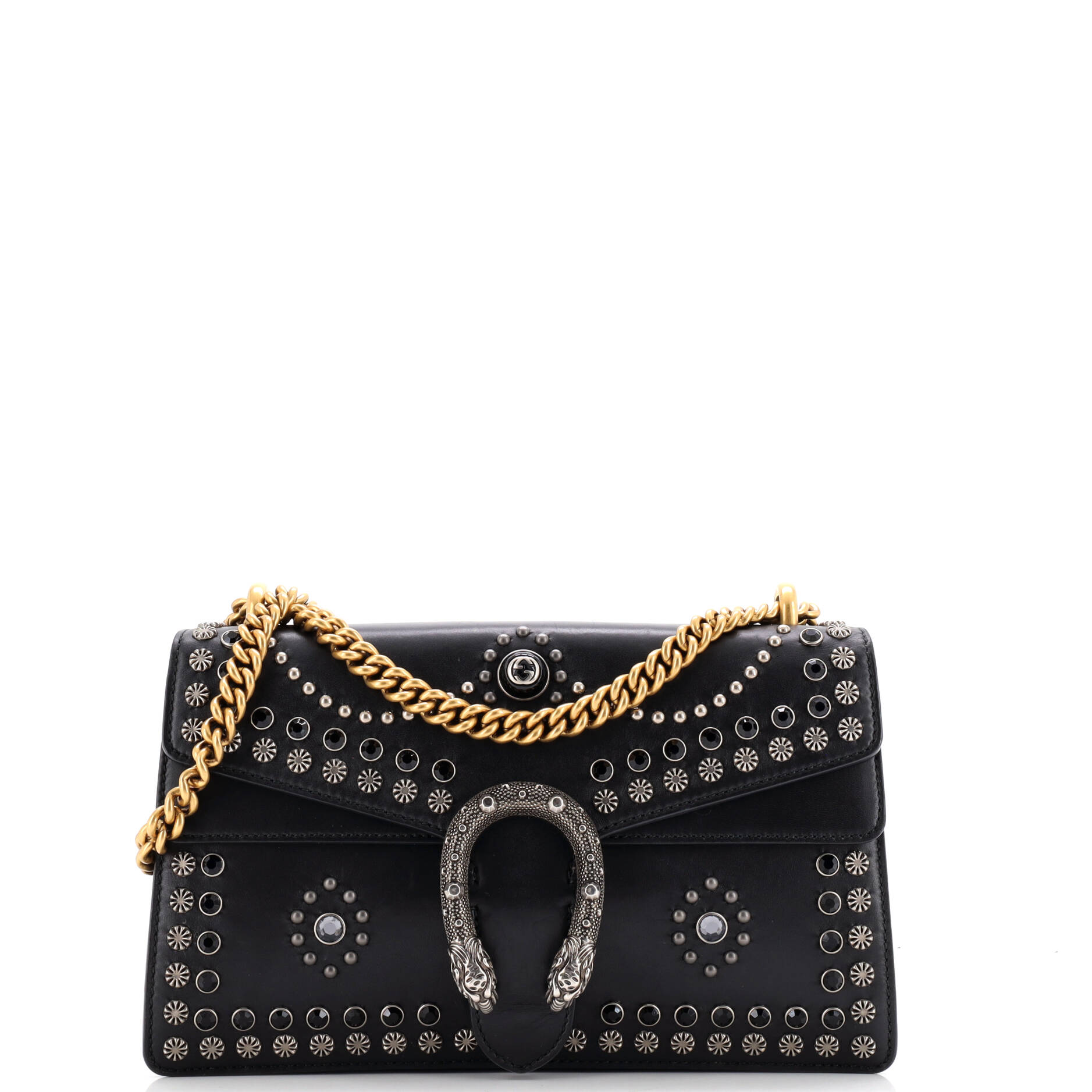 Dionysus Bag Studded Leather Small