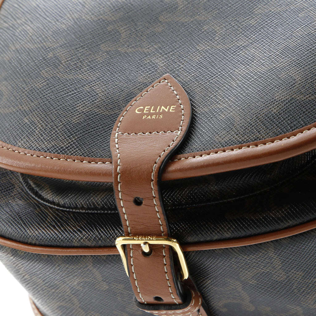 Folco Bag Triomphe Coated Canvas Large