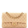 Classic Double Flap Bag Quilted Iridescent Caviar Medium