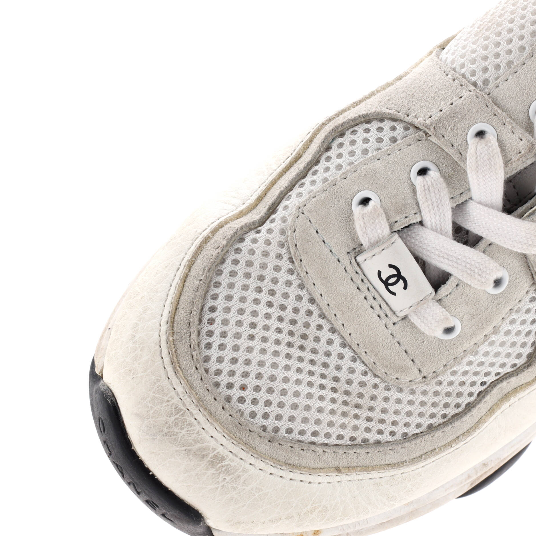 Women's CC All Over Print Low-Top Sneakers Suede