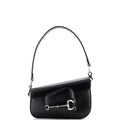 Horsebit 1955 Asymmetric Shoulder Bag Leather Mini