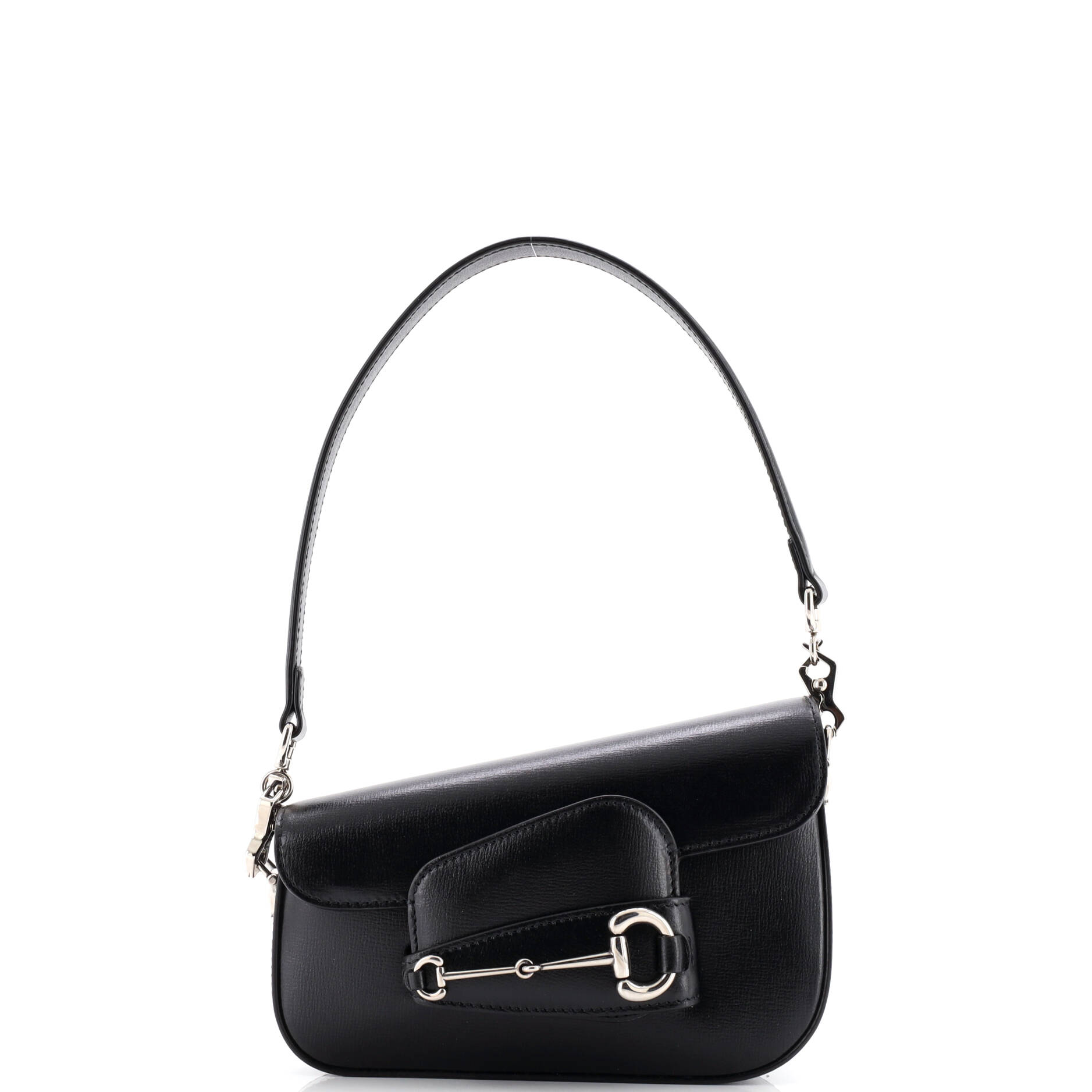 Horsebit 1955 Asymmetric Shoulder Bag Leather Mini