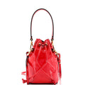 Karligraphy Mon Tresor Bucket Bag Embossed Patent Mini
