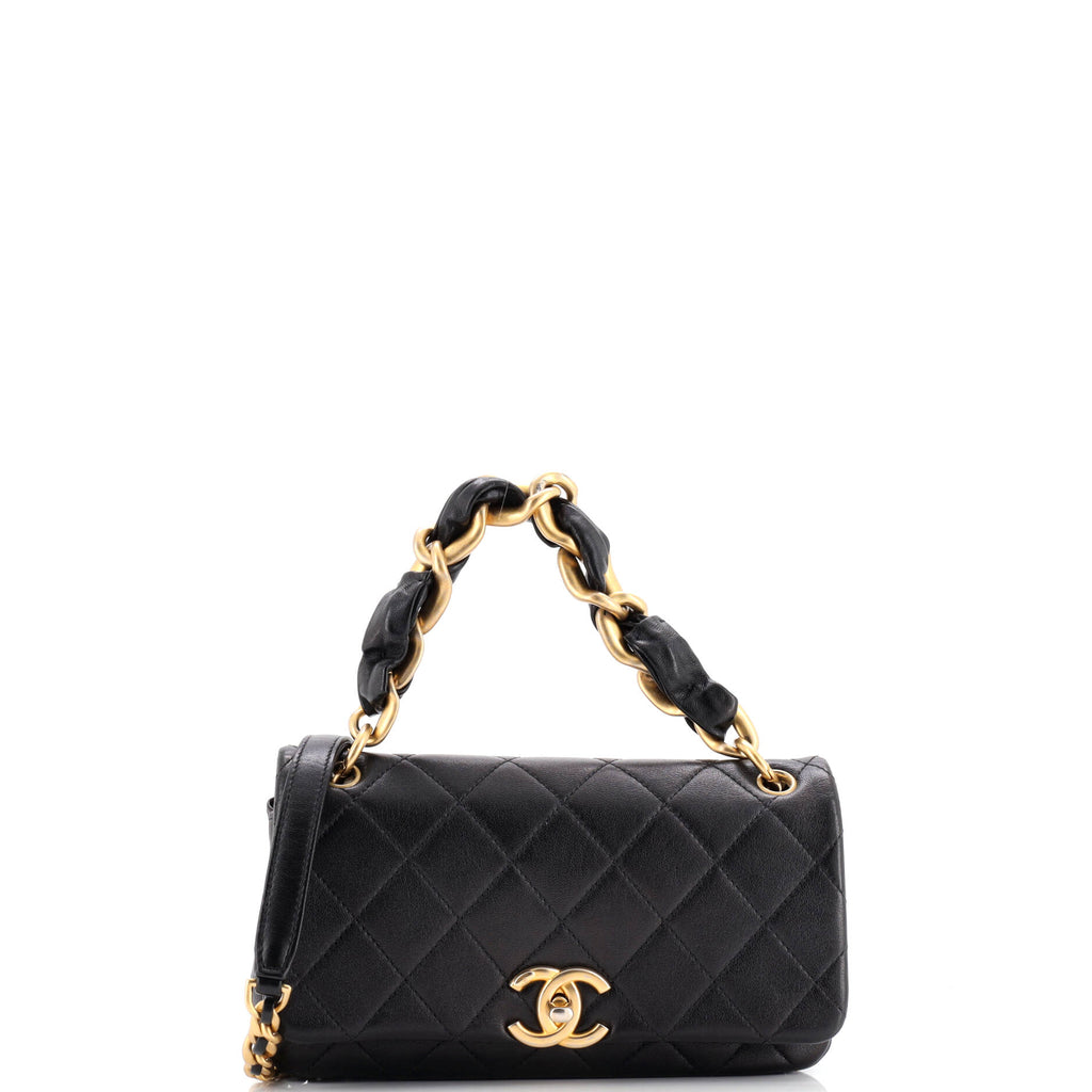 Chain Is More Flap Bag Quilted Calfskin Medium