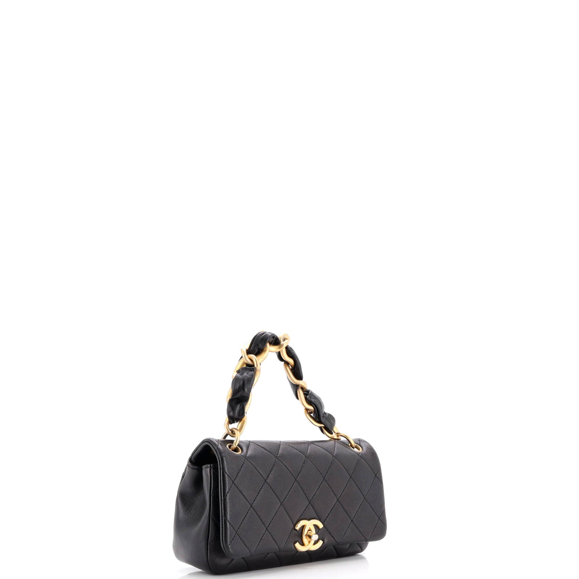 Chain Is More Flap Bag Quilted Calfskin Medium