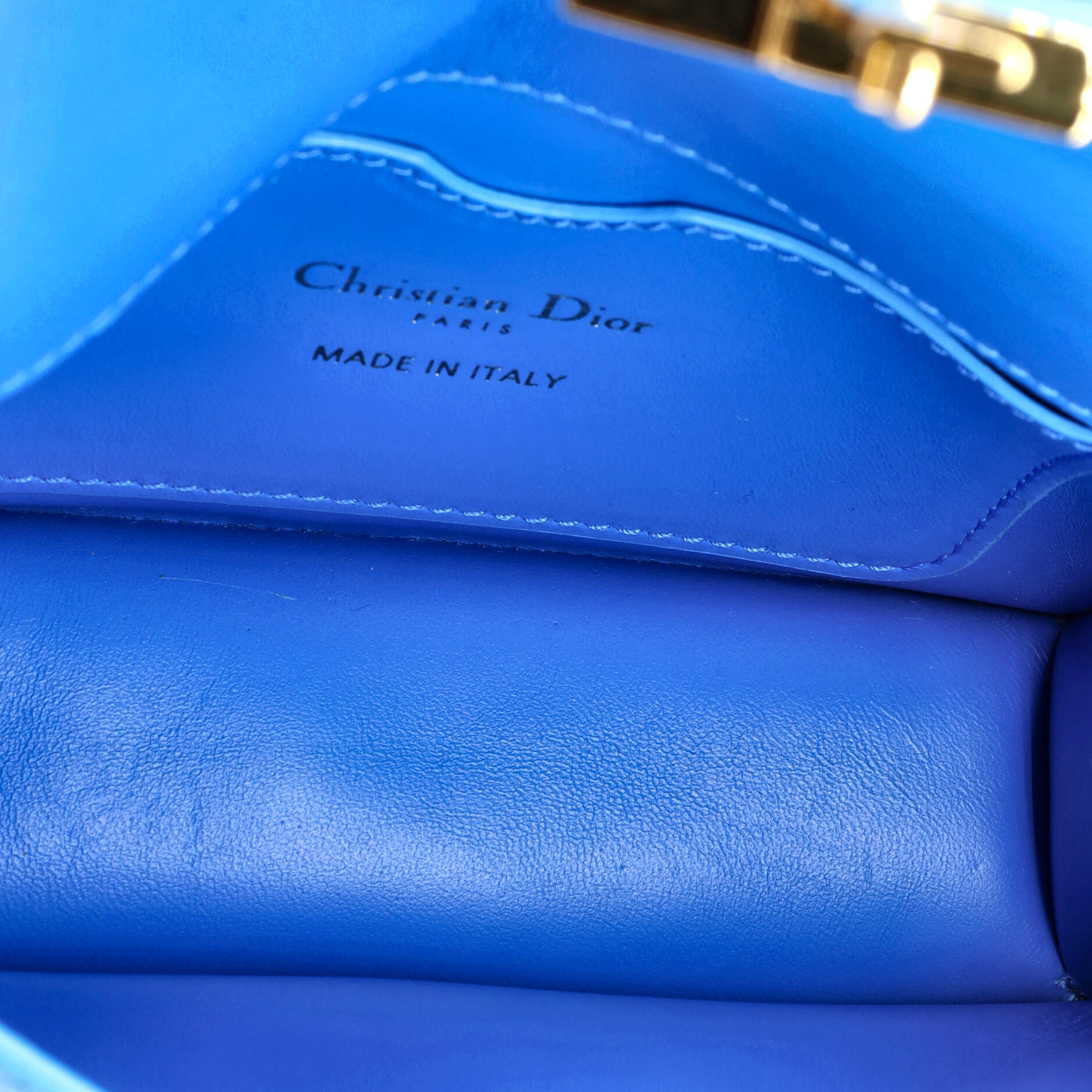 30 Montaigne Flap Bag Leather Micro
