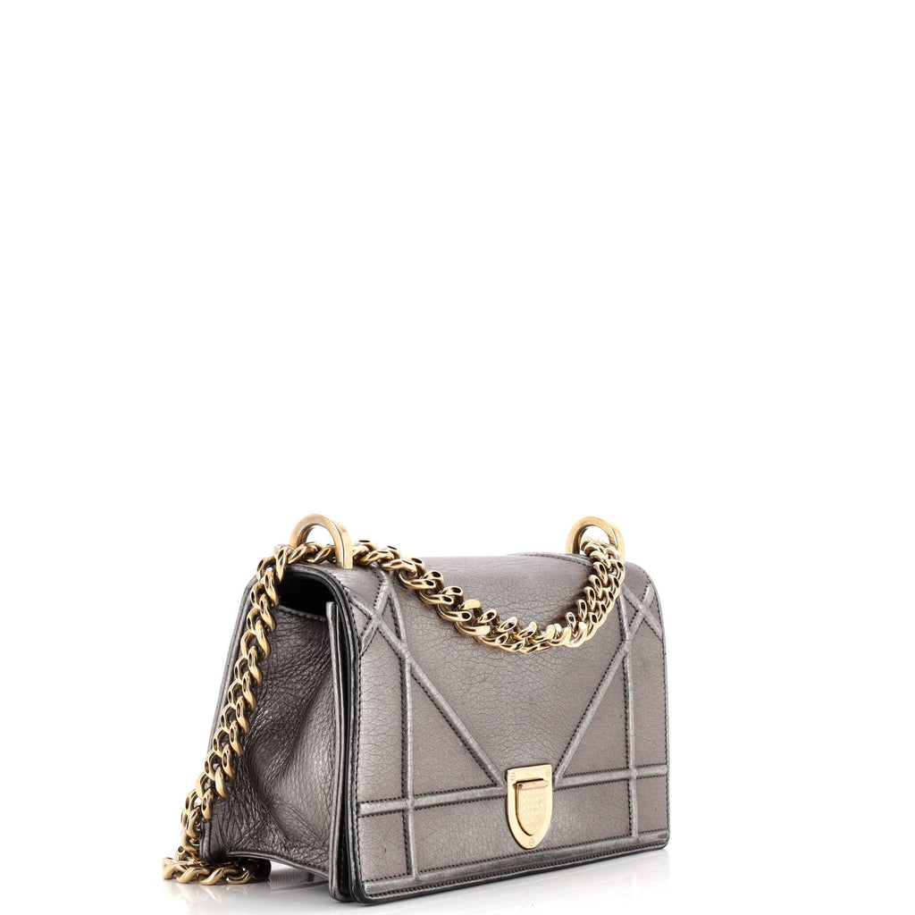 Diorama Wallet on Chain Leather