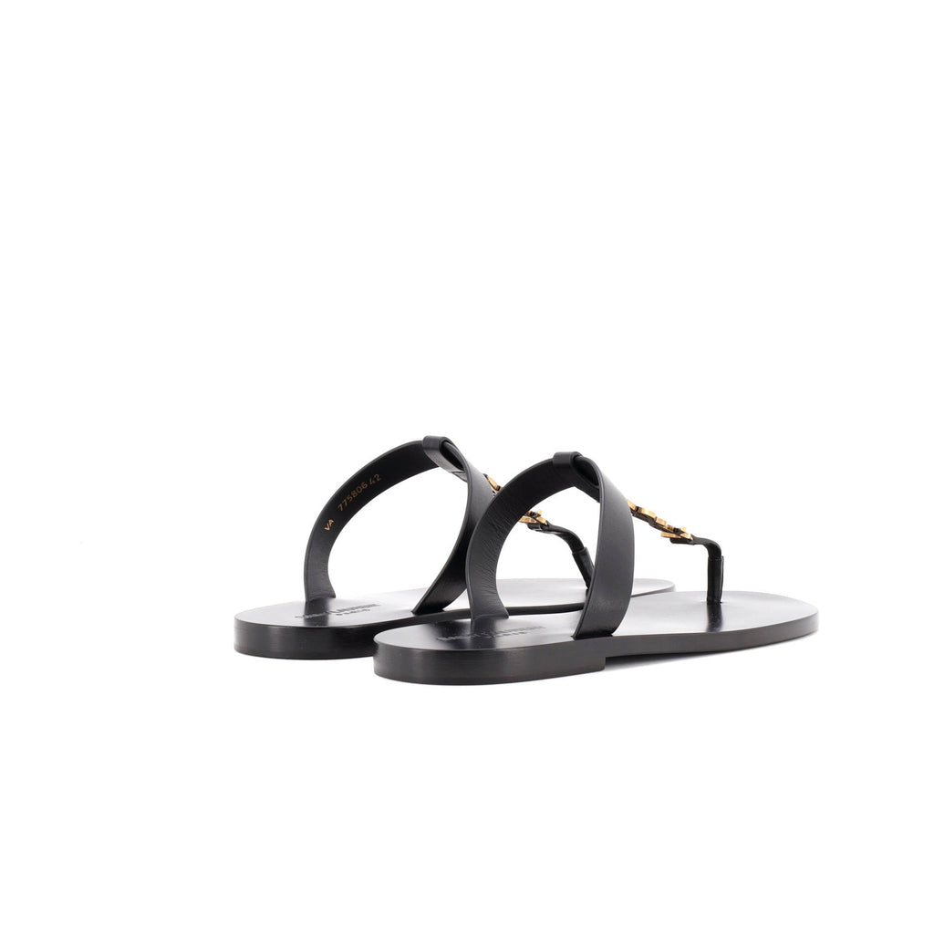 Men's Cassandra Thong Flat Sandals Leather