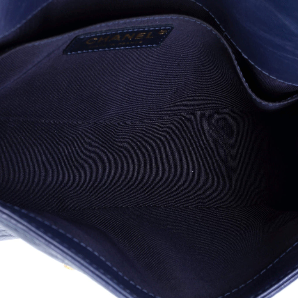 Jacket Boy Flap Bag Quilted Aged Calfskin Old Medium
