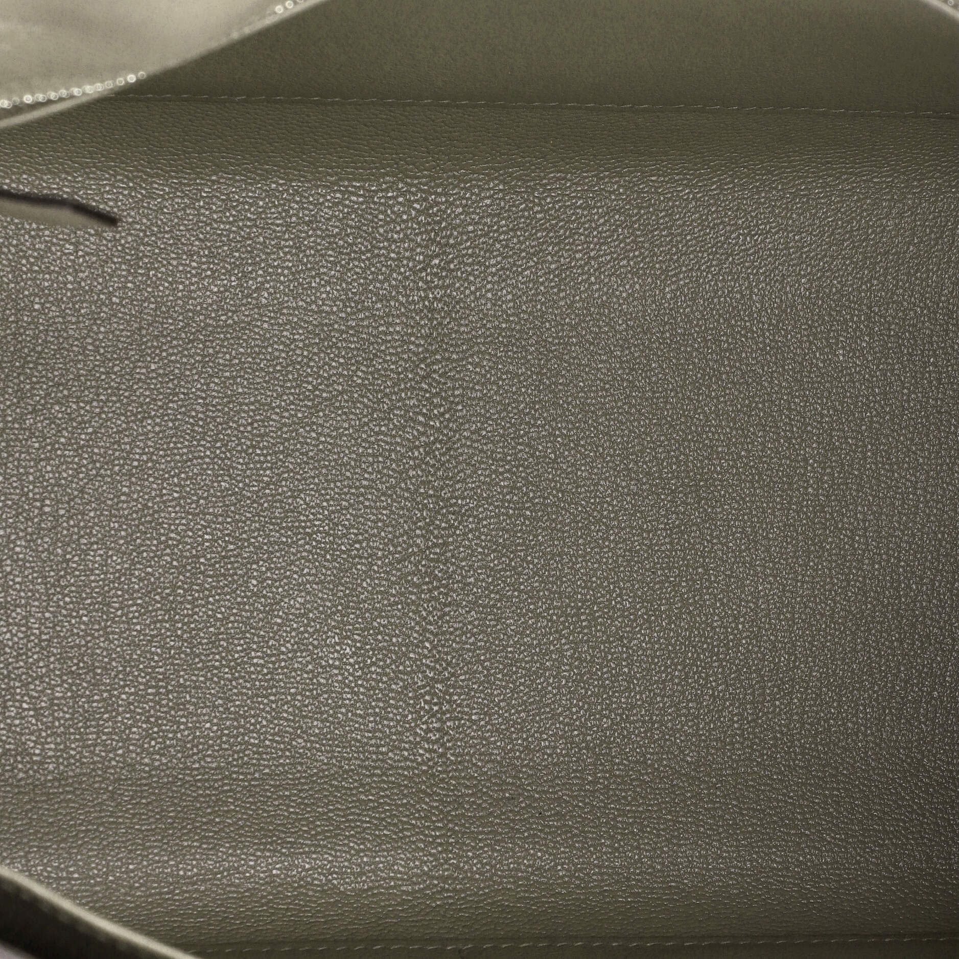 Kelly Handbag Grey Epsom with Palladium Hardware 32