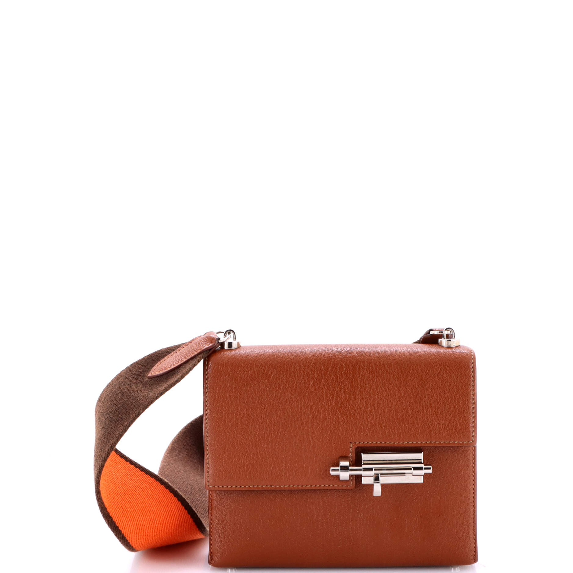Verrou Bag Chevre Mysore and Canvas Mini