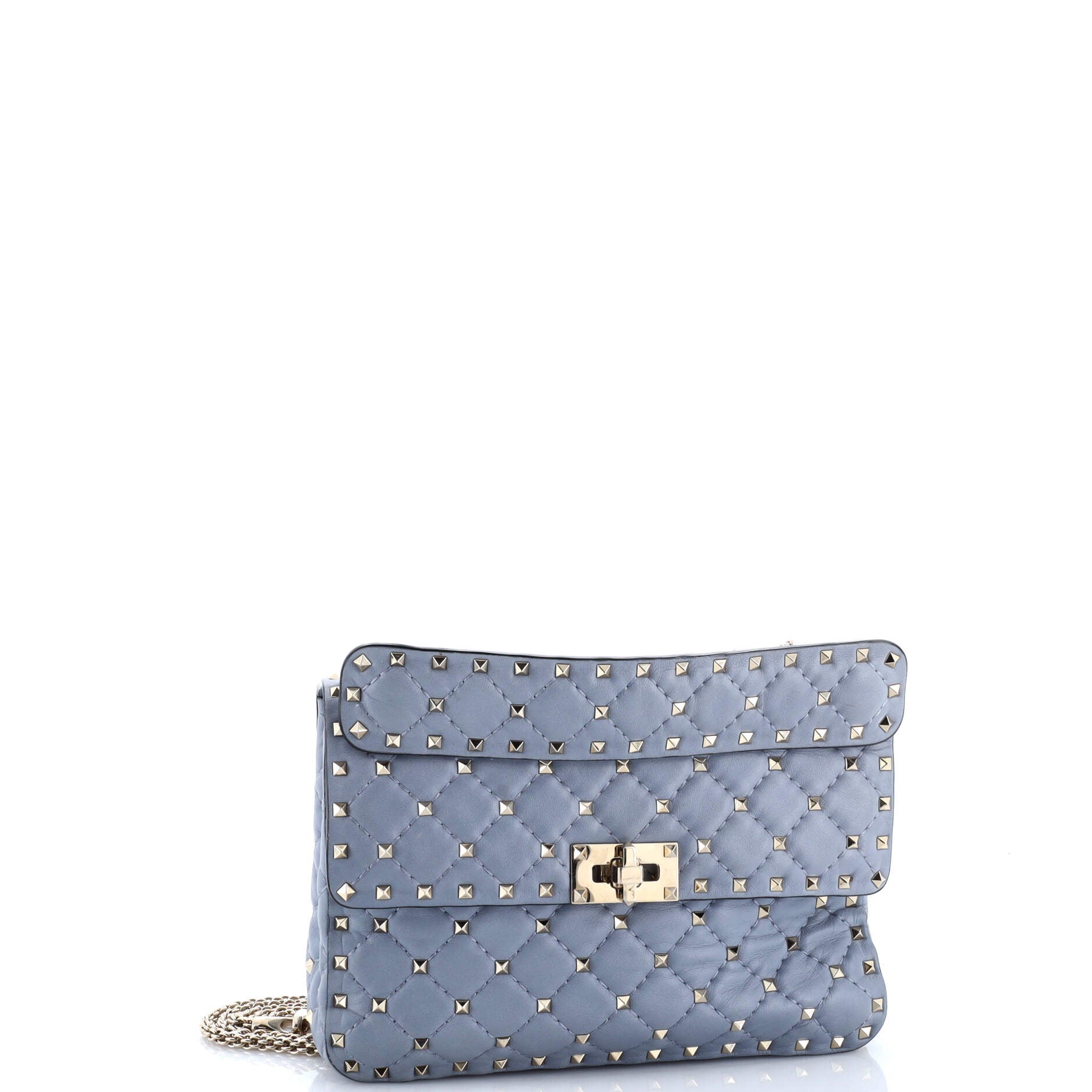 Rockstud Spike.Up Flap Bag Quilted Leather Medium