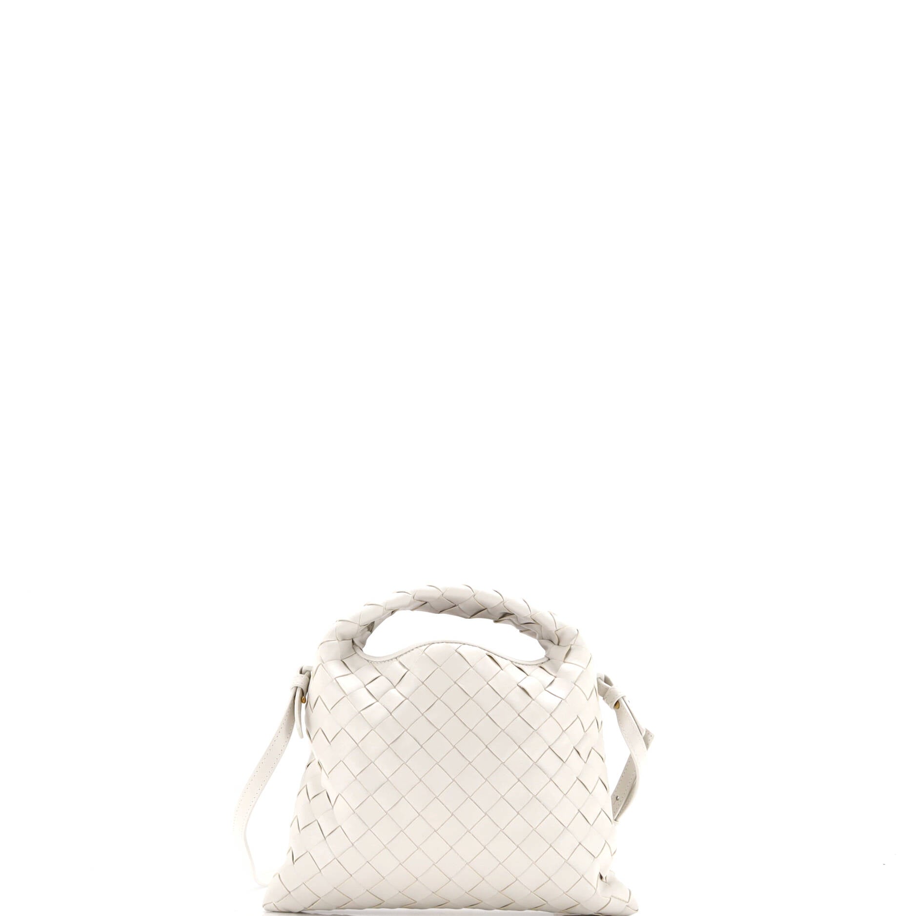 Hop Top Handle Bag Intrecciato Nappa Mini