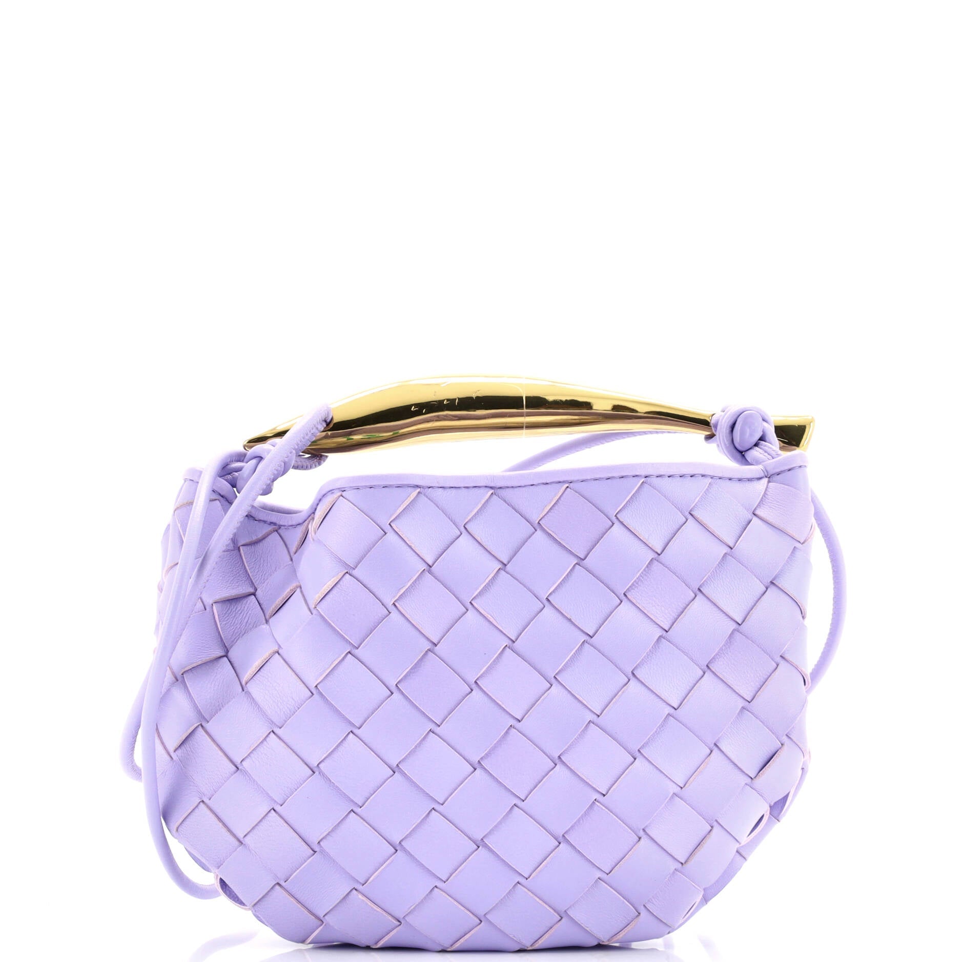 Sardine Top Handle Bag Intrecciato Nappa Mini