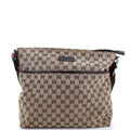 Front Pocket Web Messenger GG Canvas Medium